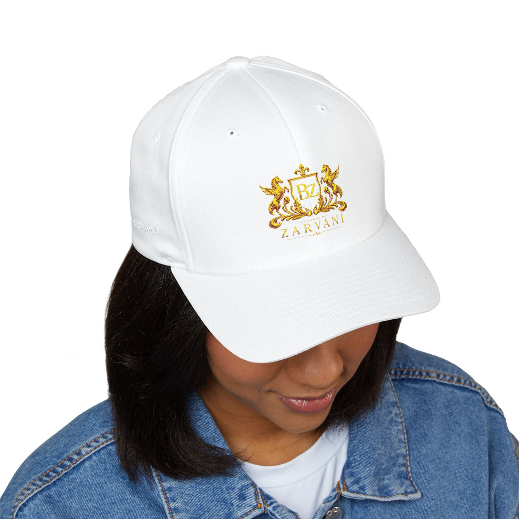 BAMCO ZARVANI Embroidered Cap — Gold Zarvani Closed-Back Hat