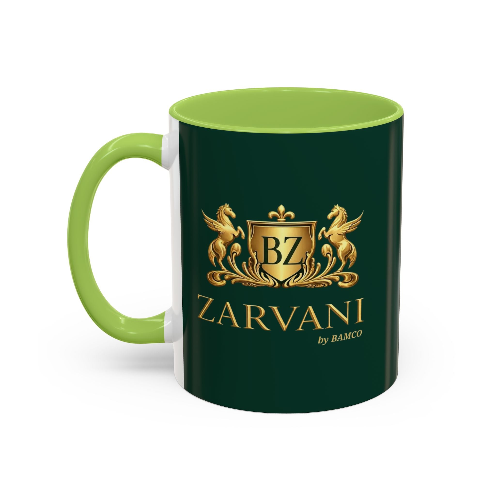 DARK-GREEN ZARVANI Coffee Mug (11, 15oz)
