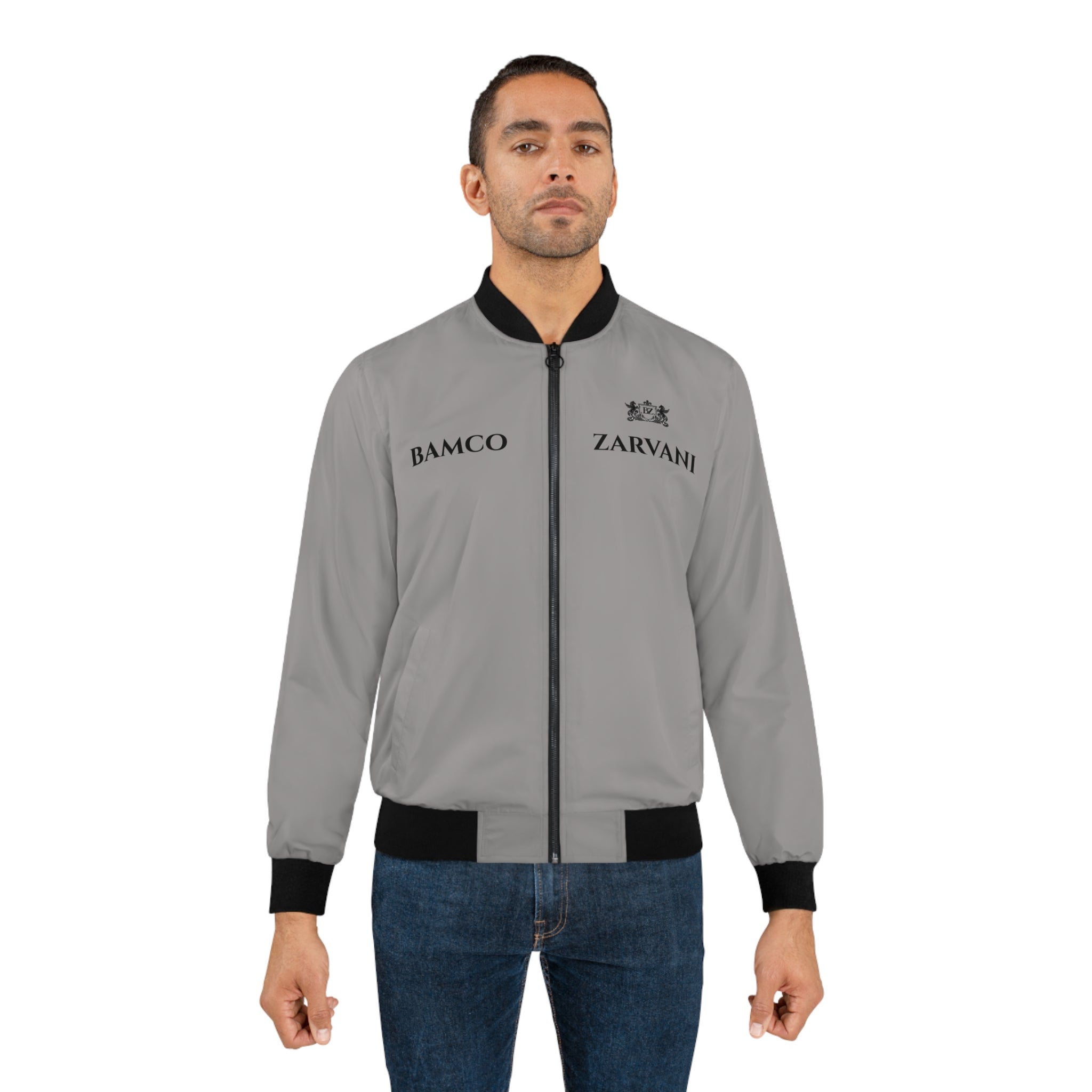 BAMCO ZARVANI Grey  Bomber Jacket