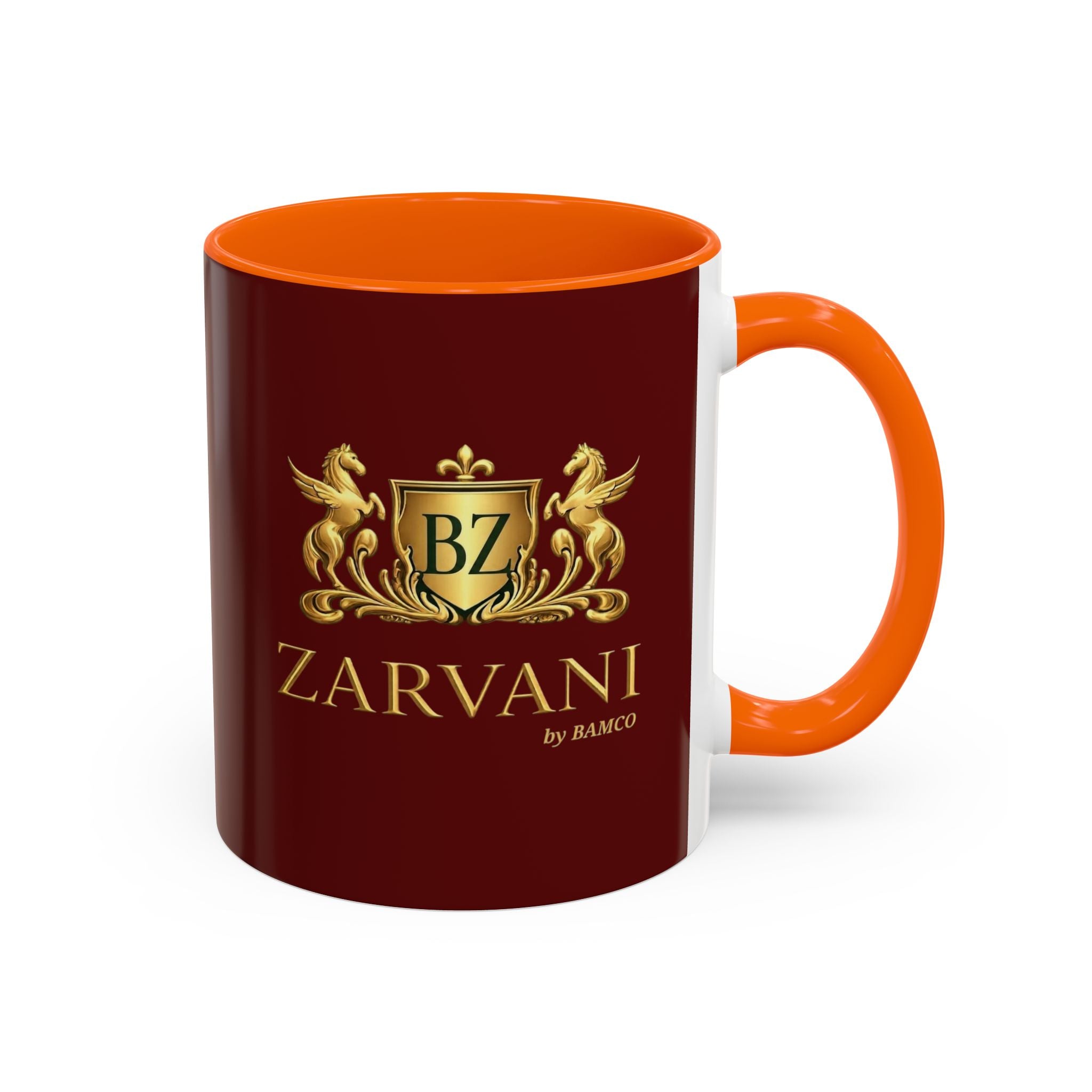 Dark-RED ZARVANI Coffee Mug (11, 15oz)
