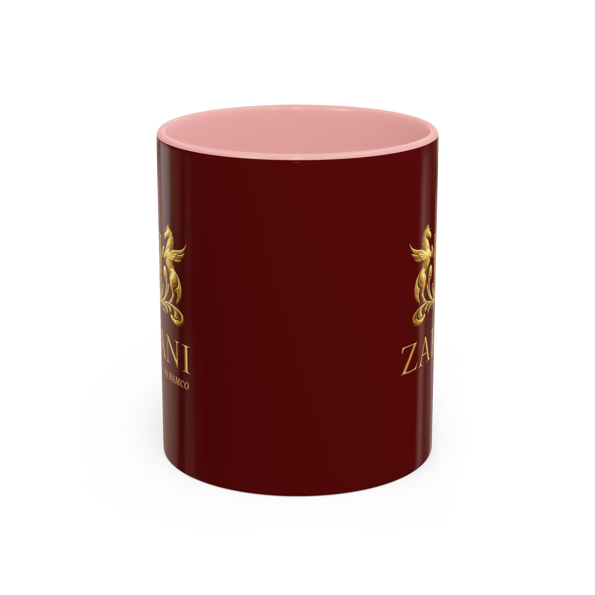 Dark-RED ZARVANI Coffee Mug (11, 15oz)