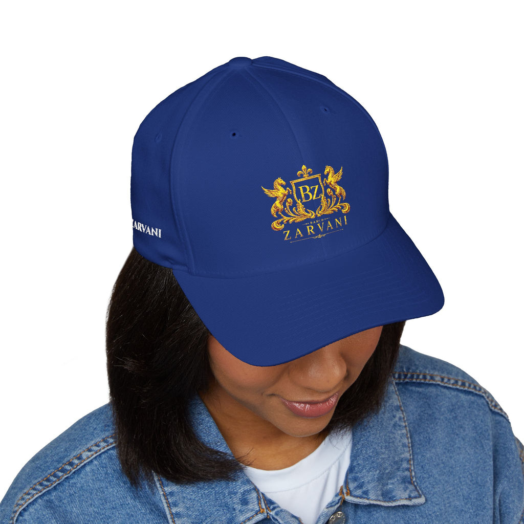 BAMCO ZARVANI Embroidered Cap — Gold Zarvani Closed-Back Hat