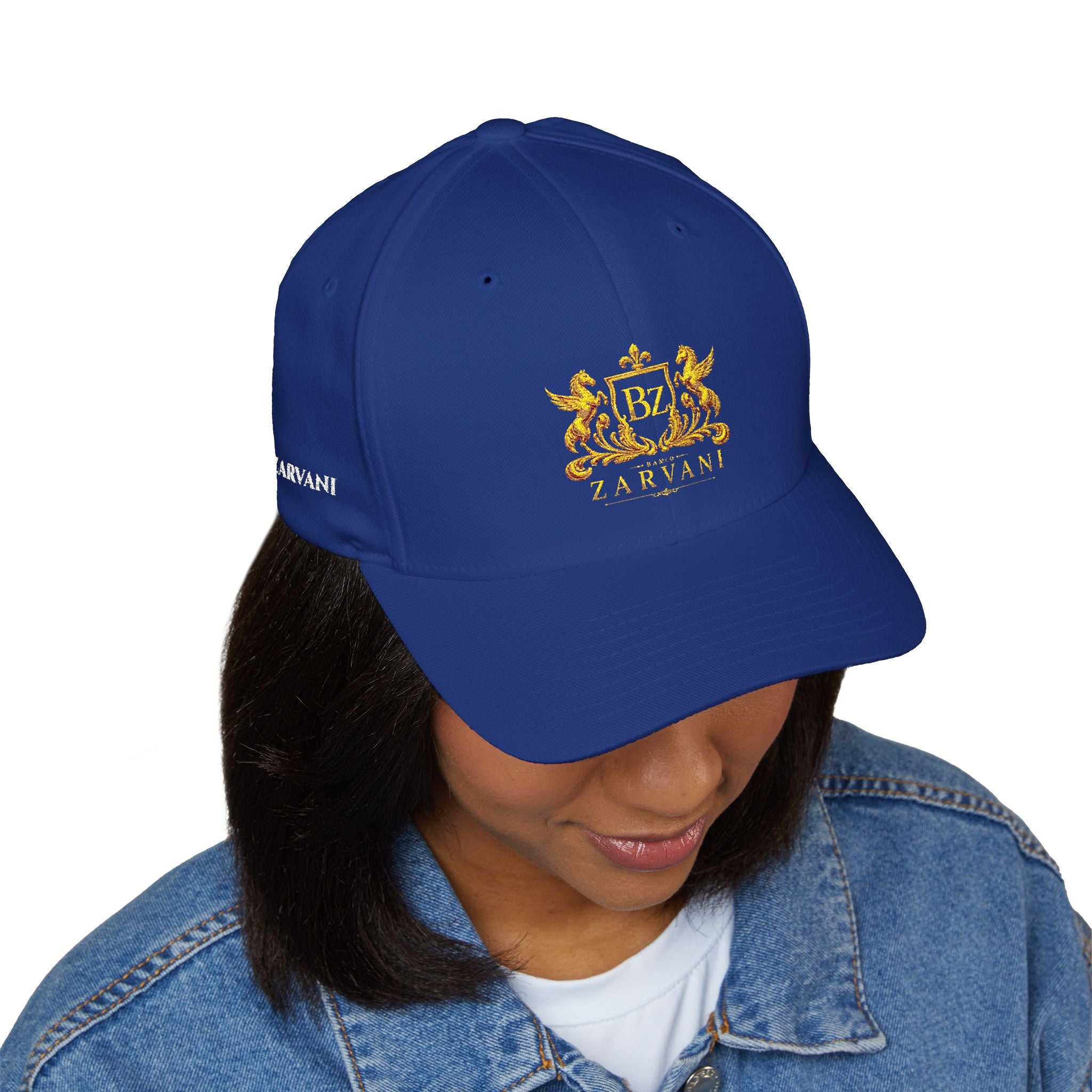 BAMCO ZARVANI Embroidered Cap — Gold Zarvani Closed-Back Hat