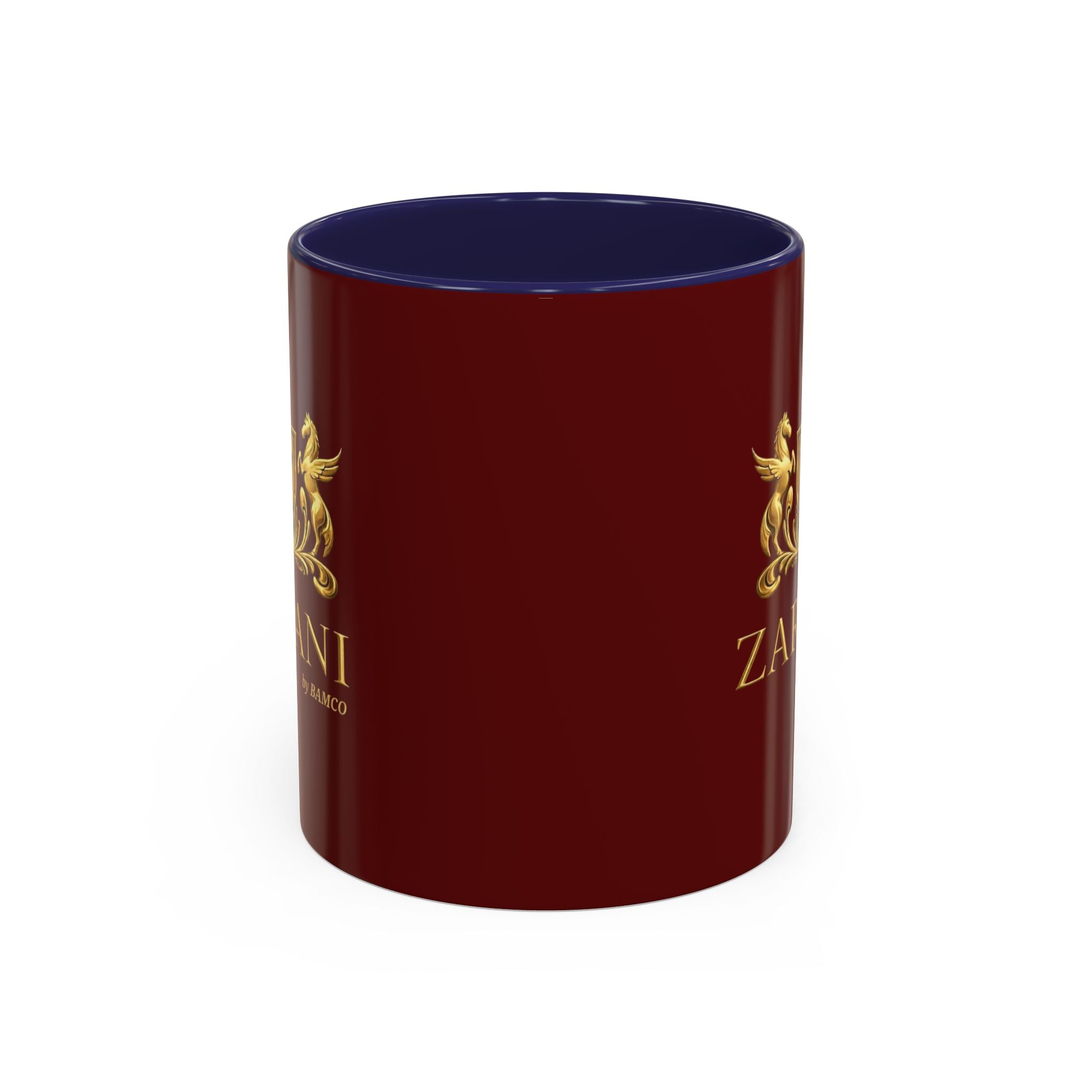 Dark-RED ZARVANI Coffee Mug (11, 15oz)