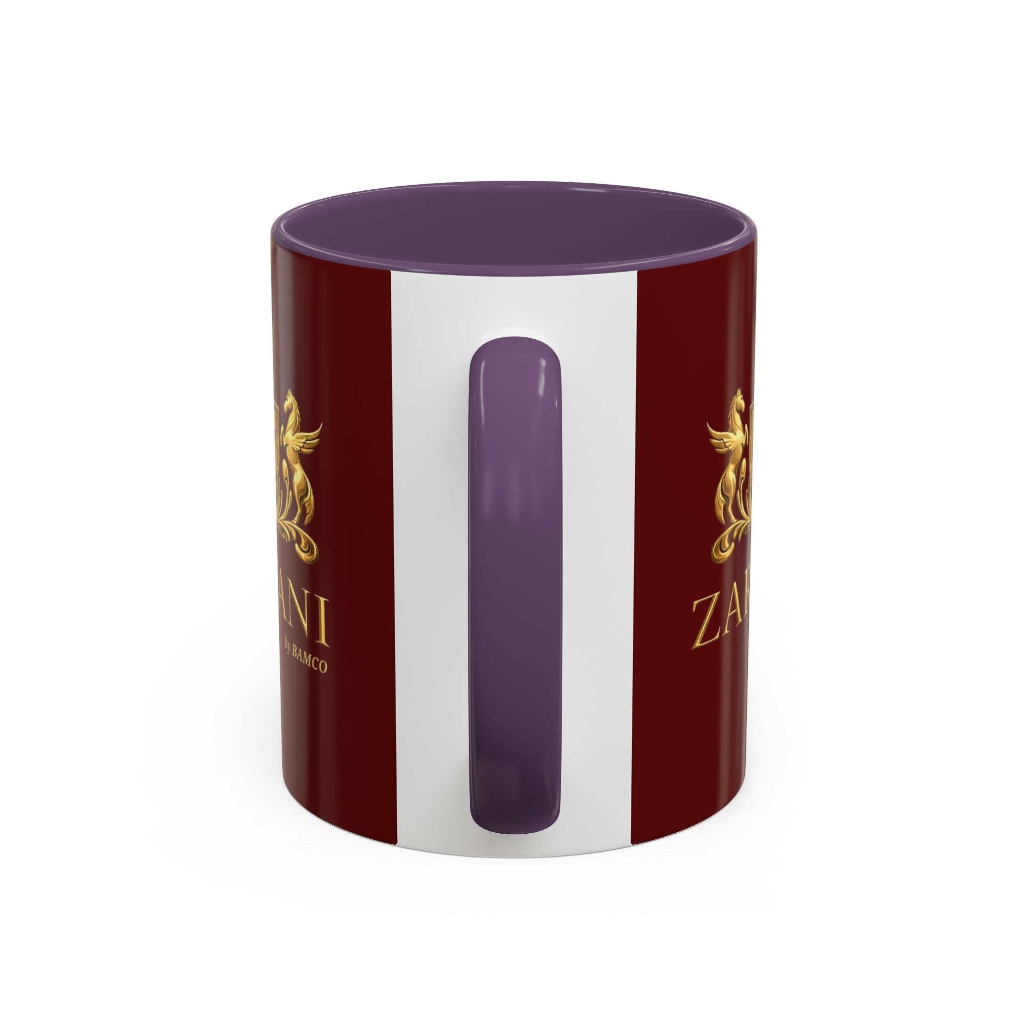 Dark-RED ZARVANI Coffee Mug (11, 15oz)