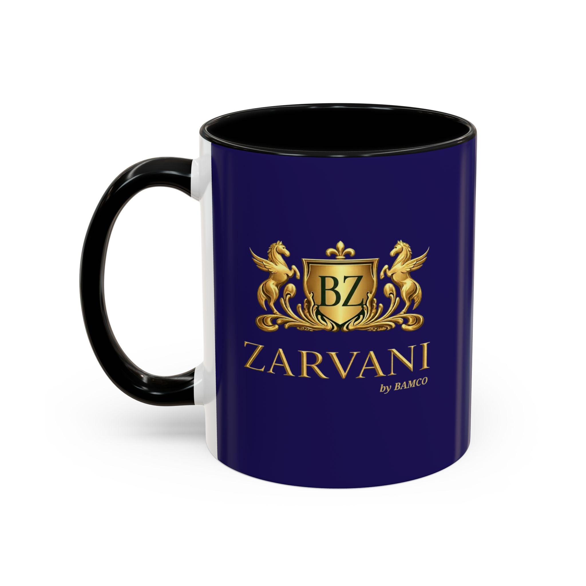 Dark-Blue ZARVANI Coffee Mug (11, 15oz)