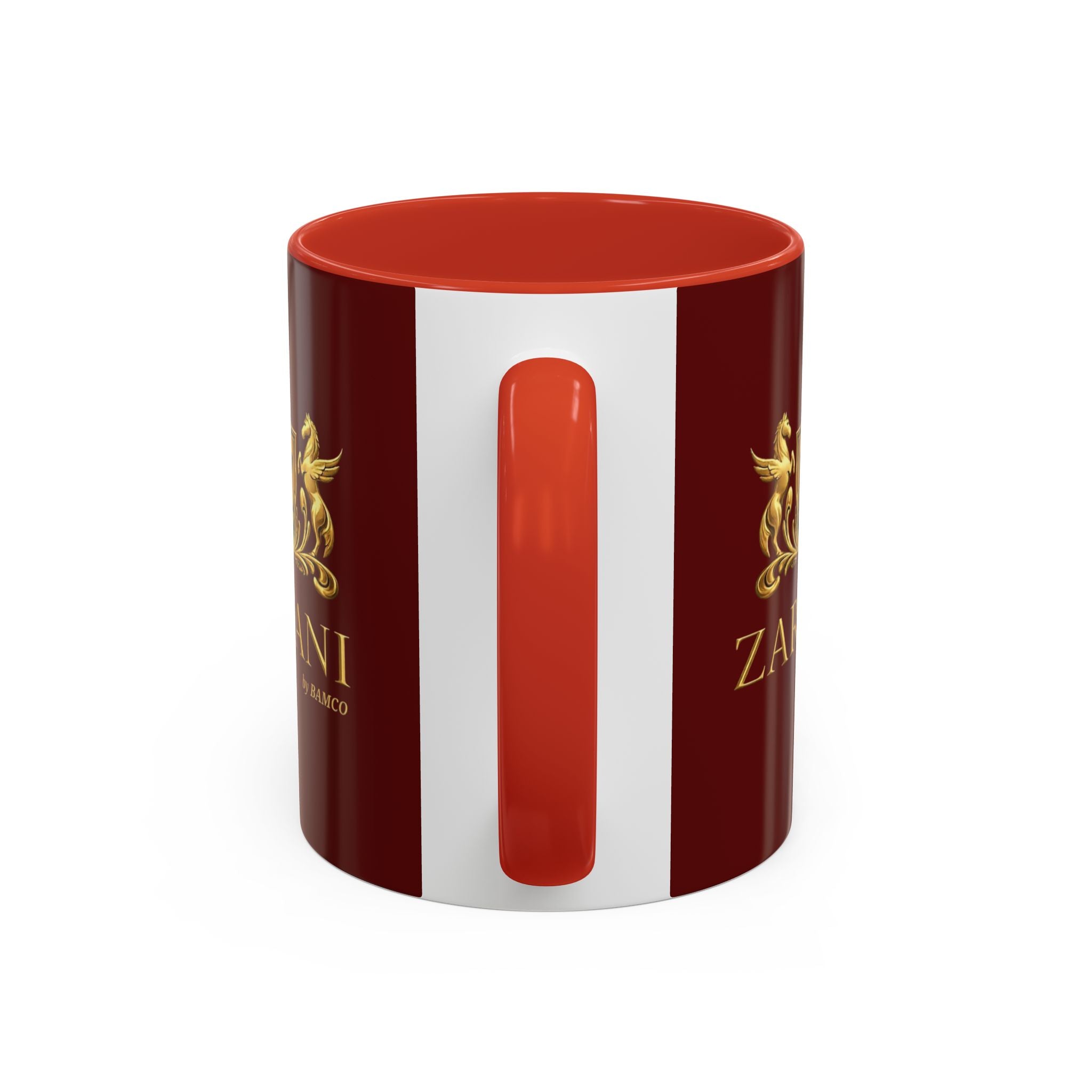 Dark-RED ZARVANI Coffee Mug (11, 15oz)