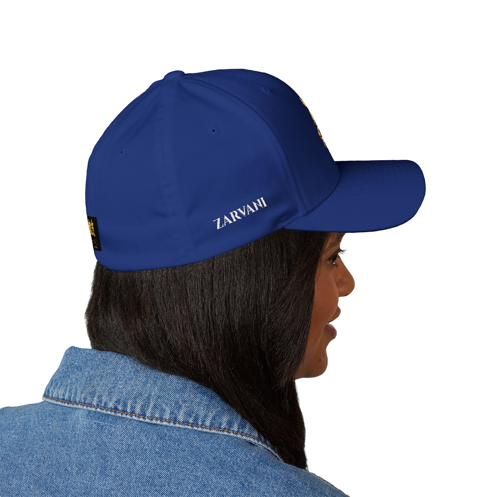 BAMCO ZARVANI Embroidered Cap — Gold Zarvani Closed-Back Hat