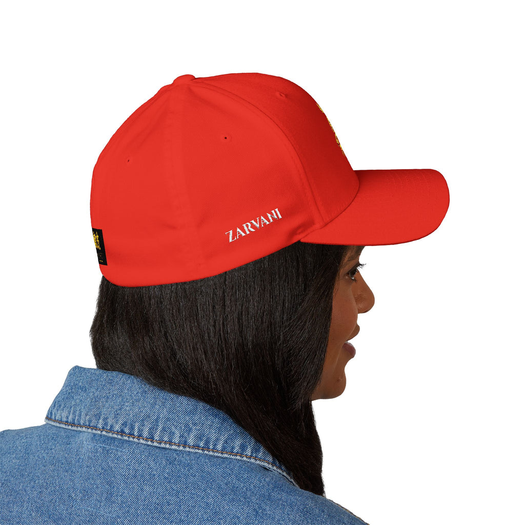 BAMCO ZARVANI Embroidered Cap — Gold Zarvani Closed-Back Hat