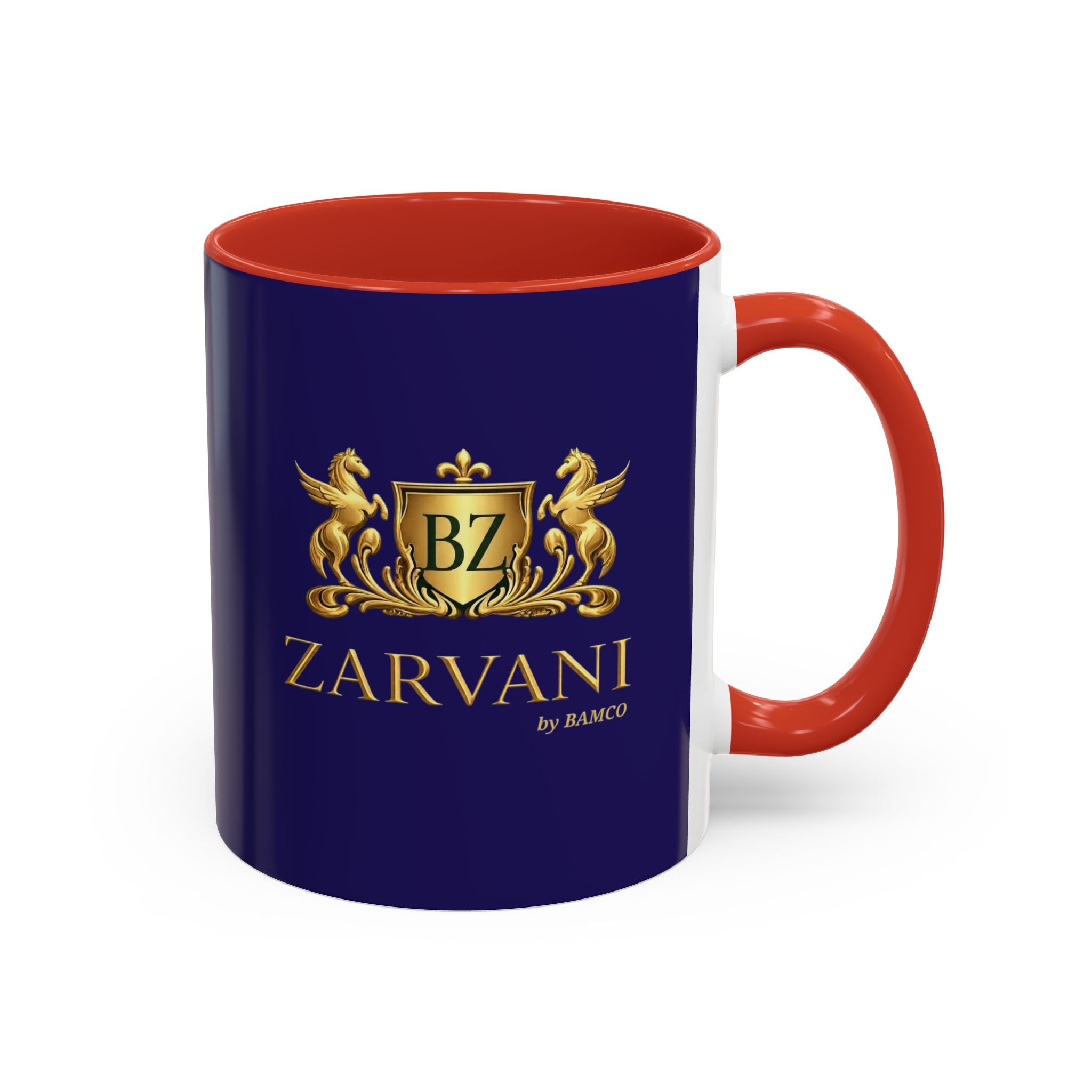 Dark-Blue ZARVANI Coffee Mug (11, 15oz)