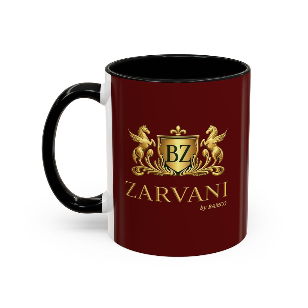 Dark-RED ZARVANI Coffee Mug (11, 15oz)