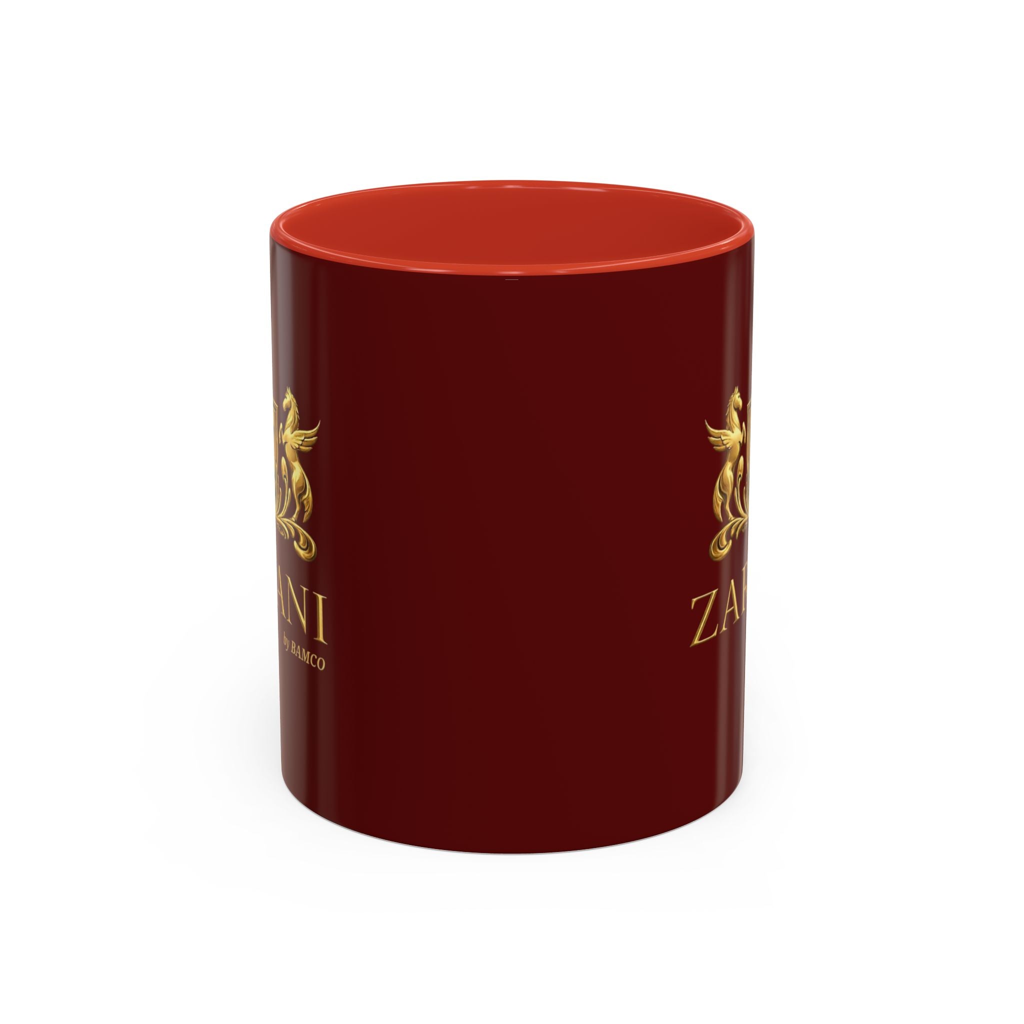 Dark-RED ZARVANI Coffee Mug (11, 15oz)