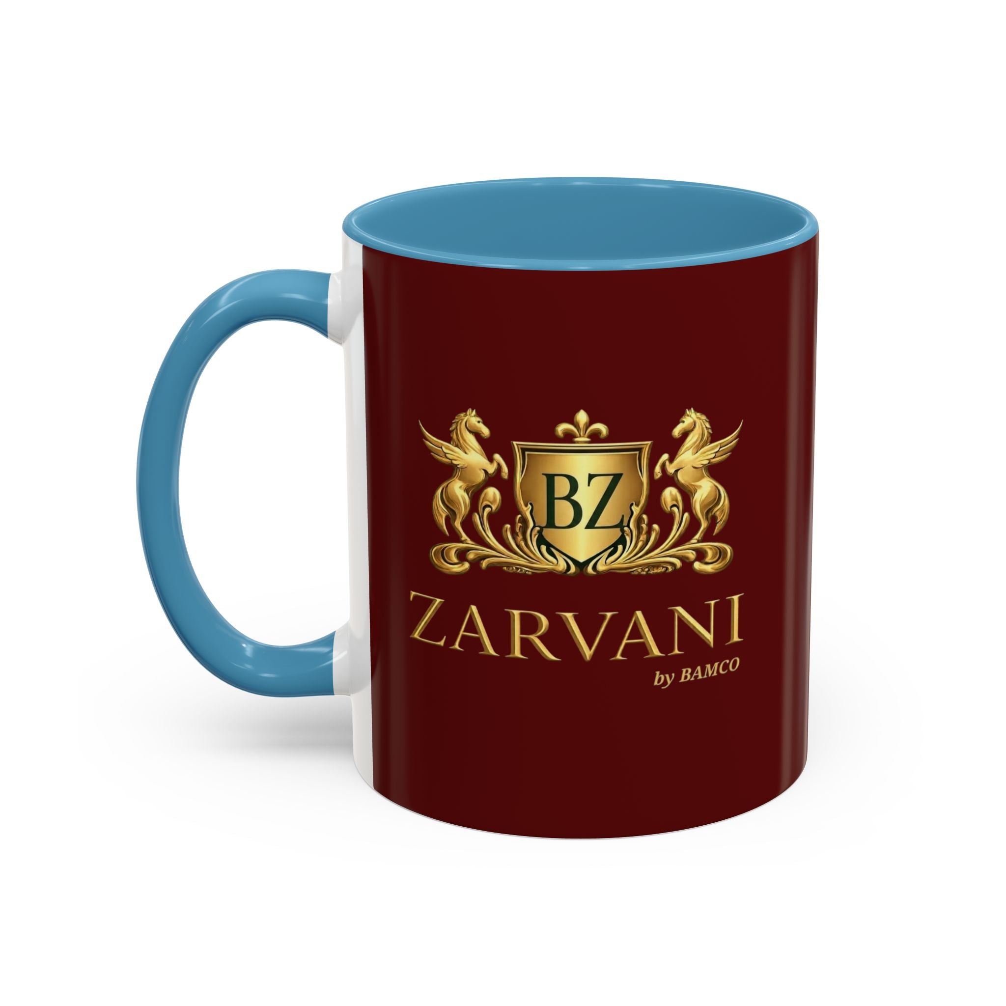 Dark-RED ZARVANI Coffee Mug (11, 15oz)
