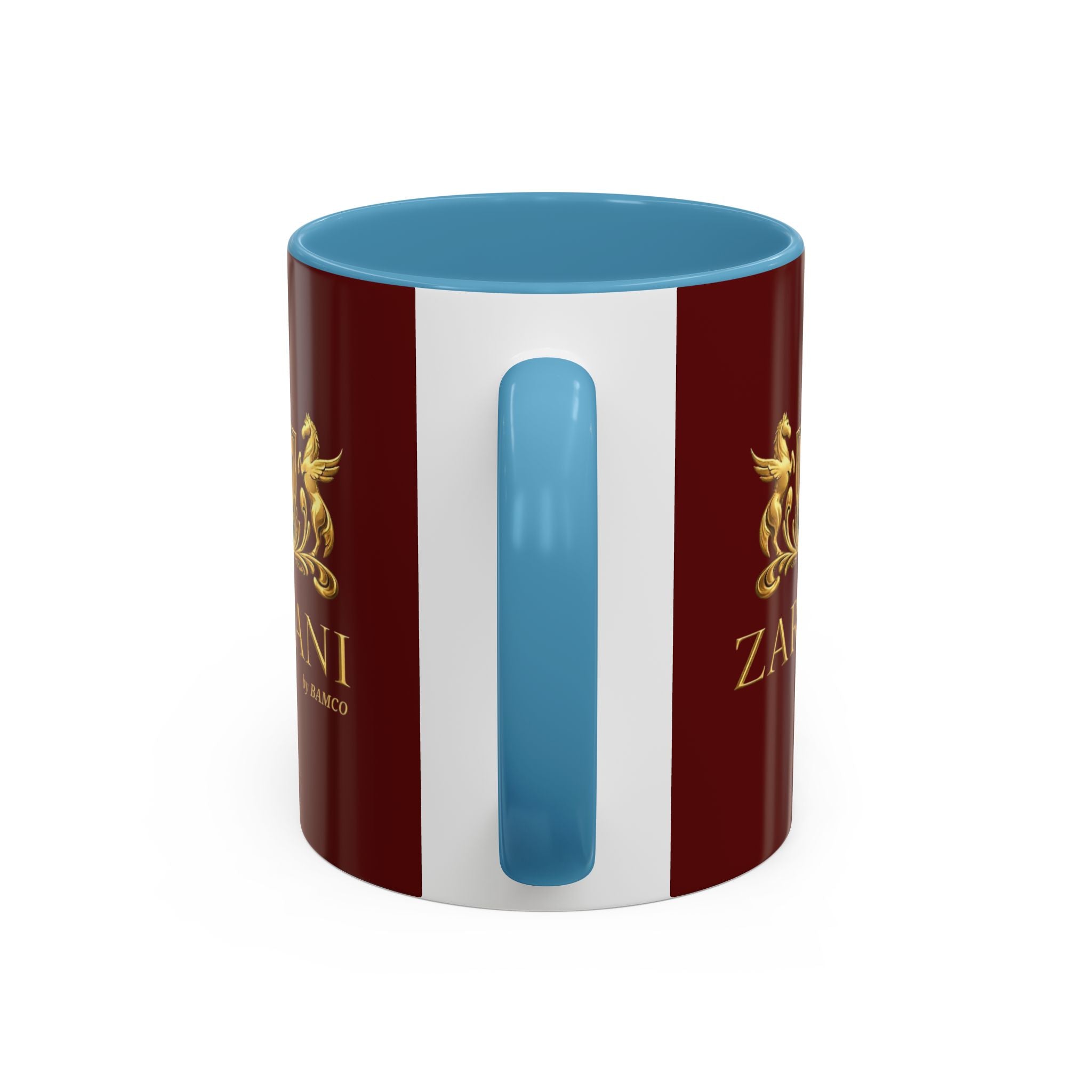 Dark-RED ZARVANI Coffee Mug (11, 15oz)