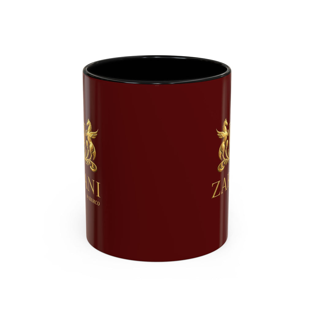 Dark-RED ZARVANI Coffee Mug (11, 15oz)