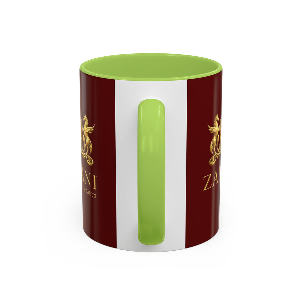 Dark-RED ZARVANI Coffee Mug (11, 15oz)