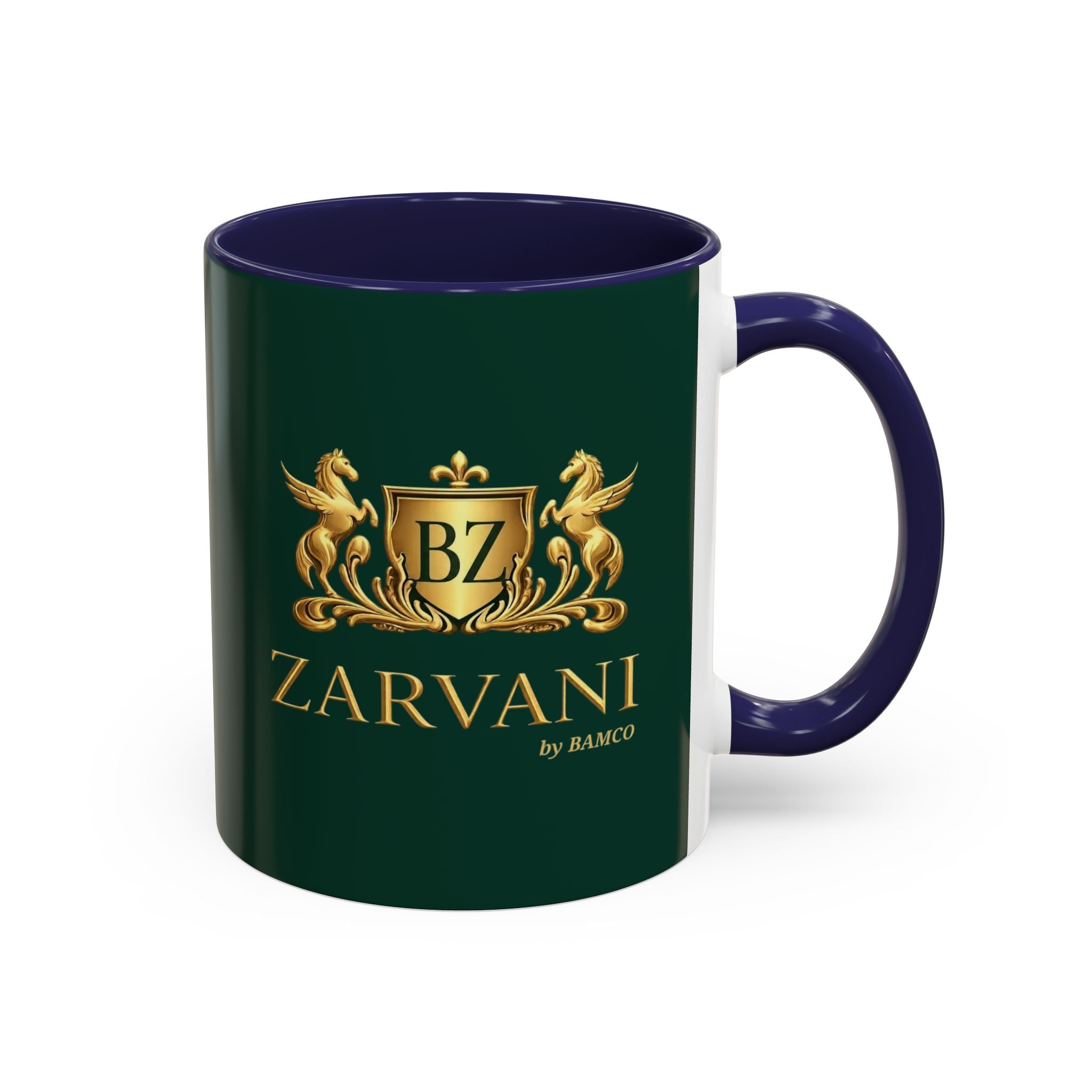 DARK-GREEN ZARVANI Coffee Mug (11, 15oz)