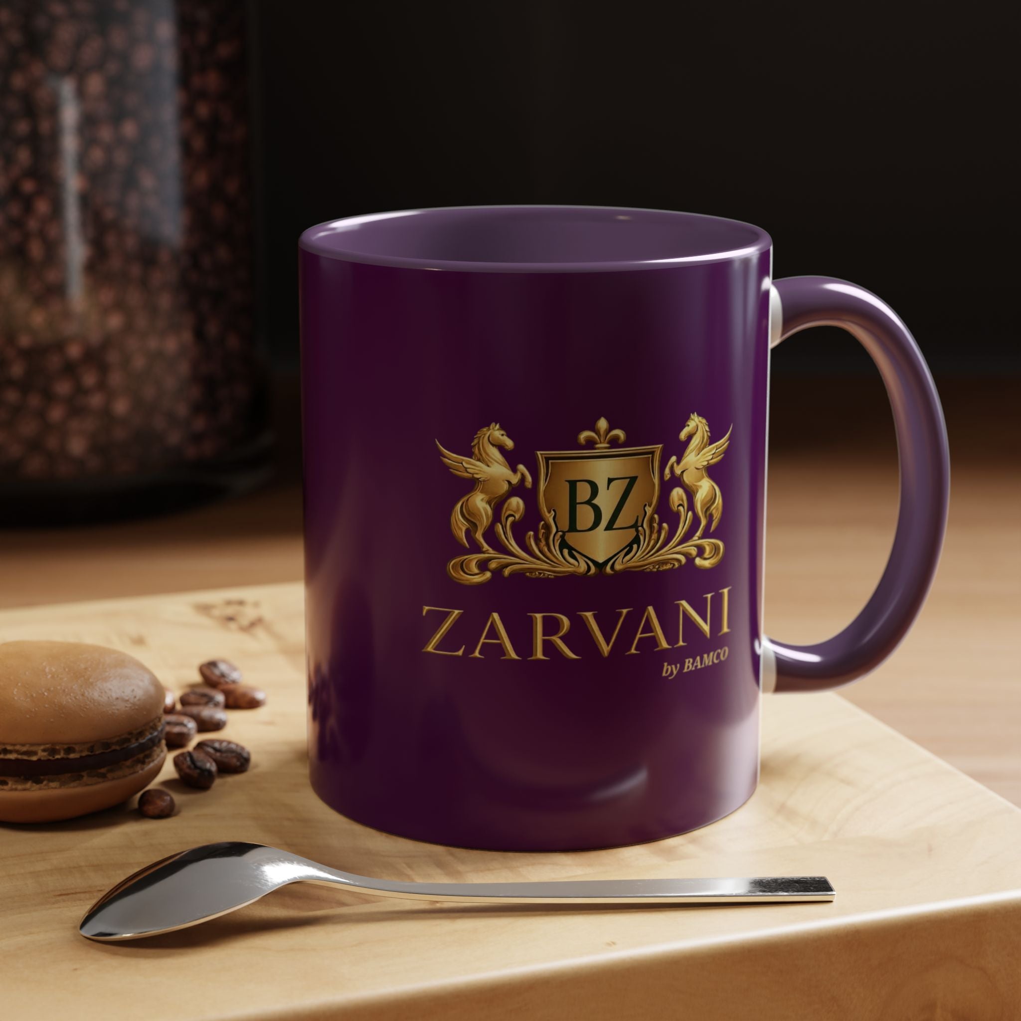 Dark-Purple ZARVANI Coffee Mug (11, 15oz)