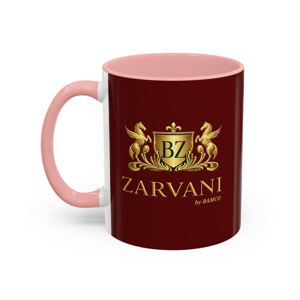 Dark-RED ZARVANI Coffee Mug (11, 15oz)