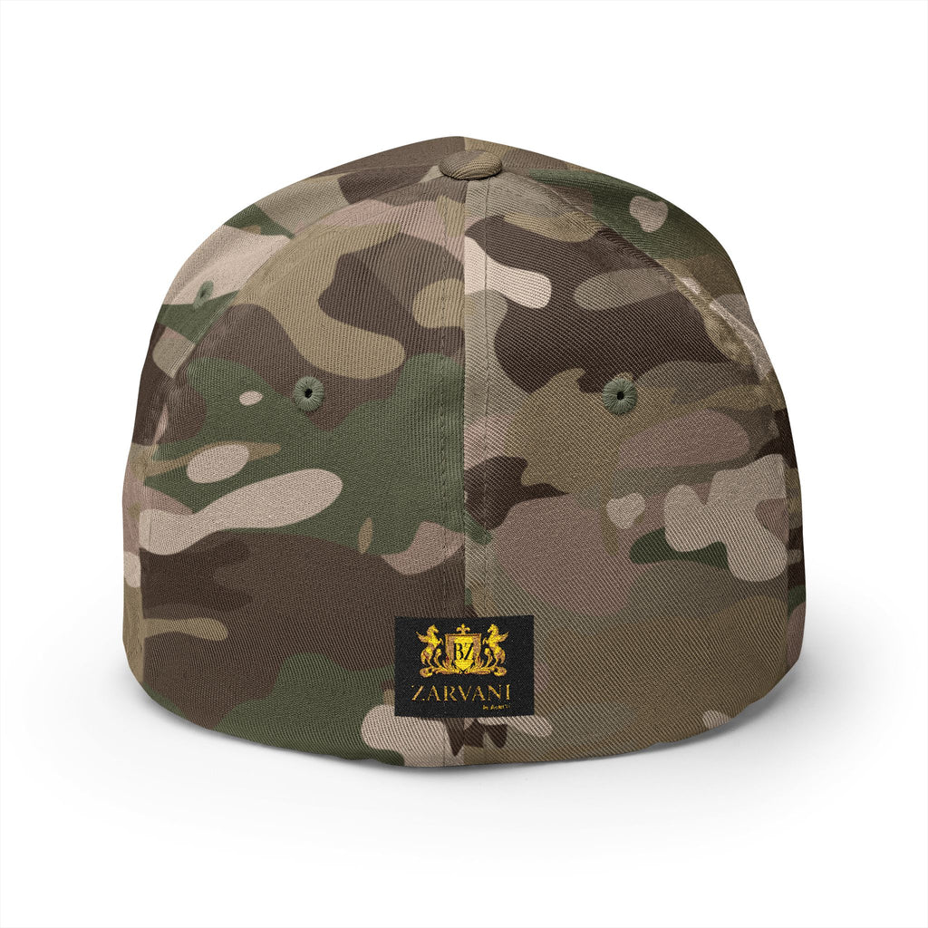 BAMCO ZARVANI Embroidered Cap — Gold Zarvani Closed-Back Hat