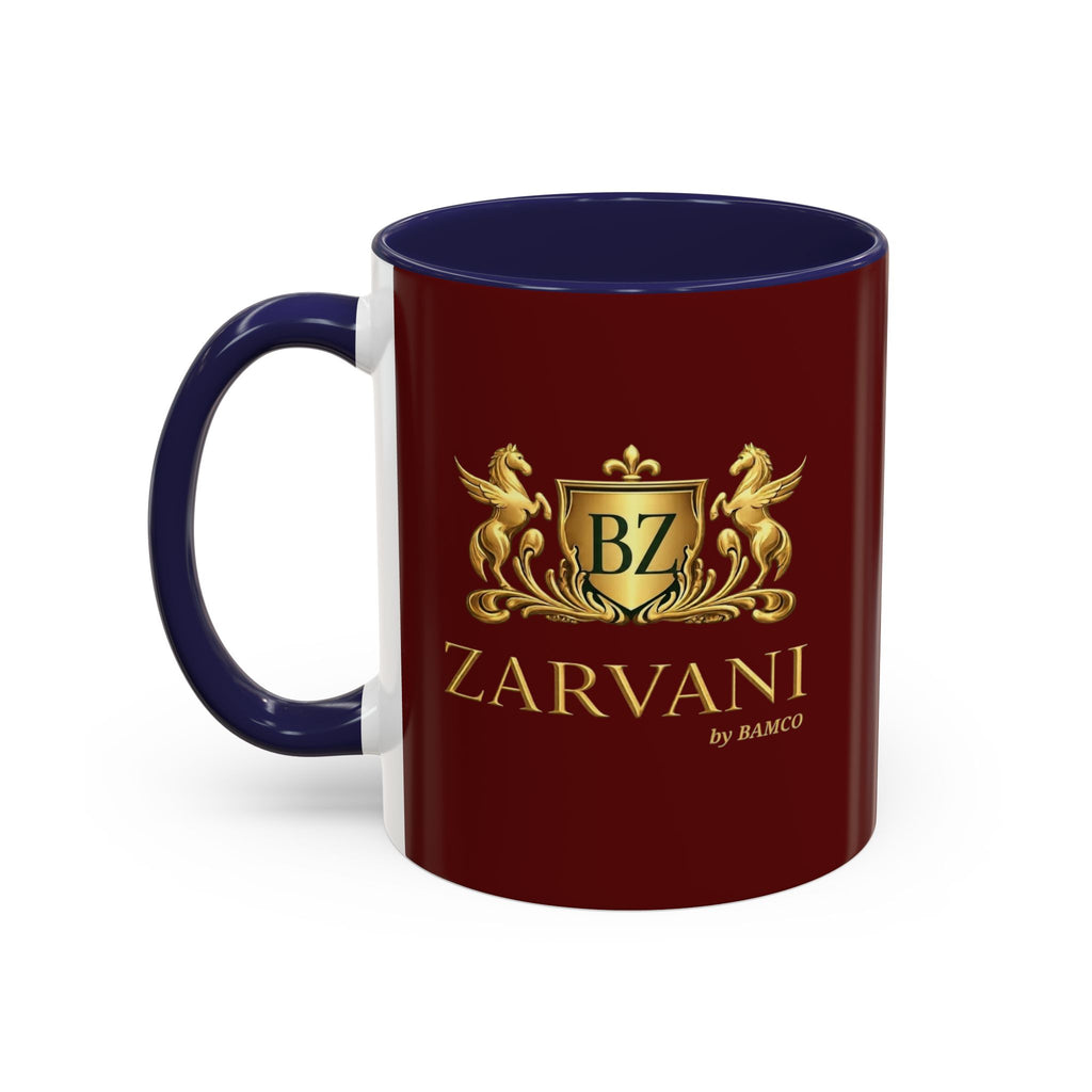 Dark-RED ZARVANI Coffee Mug (11, 15oz)
