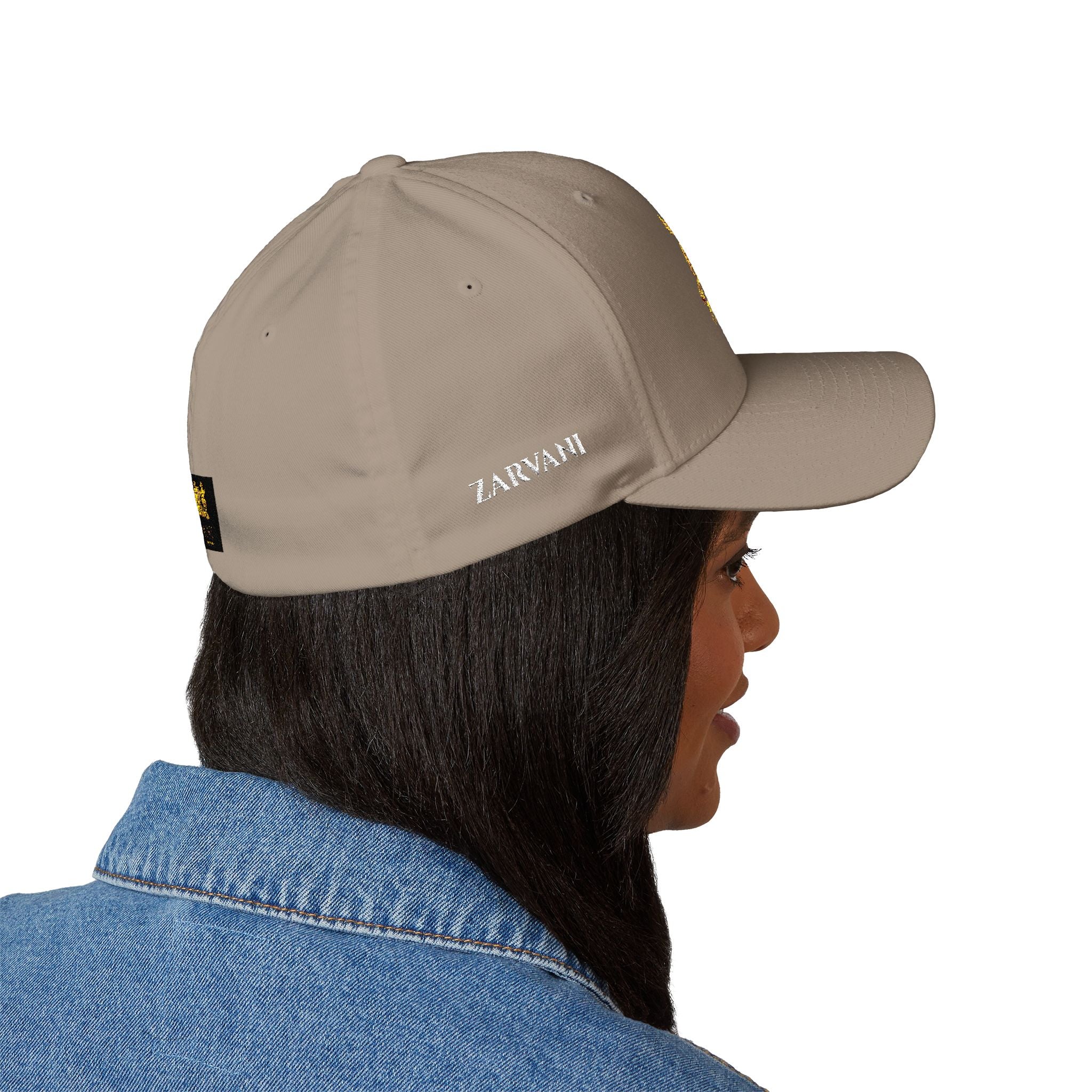 BAMCO ZARVANI Embroidered Cap — Gold Zarvani Closed-Back Hat