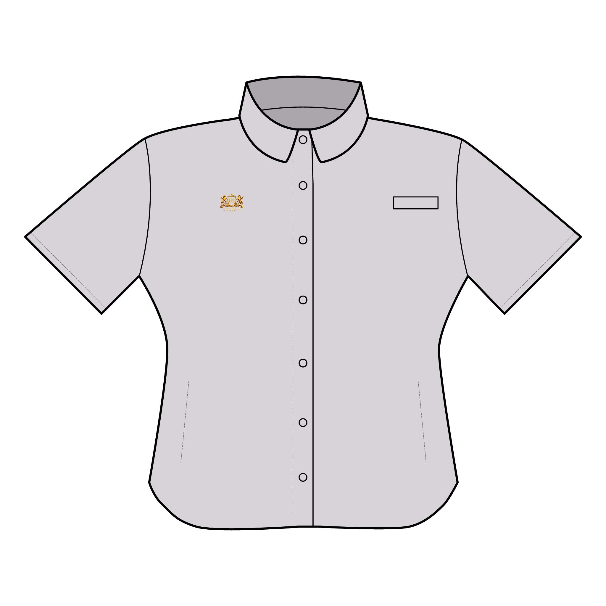 BAMCO ZARVANI Women's PFG Tamiami II Short Sleeve Fishing Shirt — Embroidered Performance Button-Down