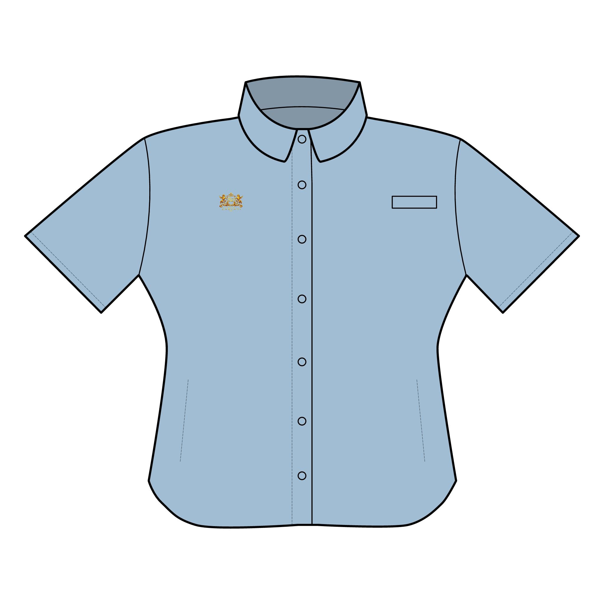 BAMCO ZARVANI Women's PFG Tamiami II Short Sleeve Fishing Shirt — Embroidered Performance Button-Down