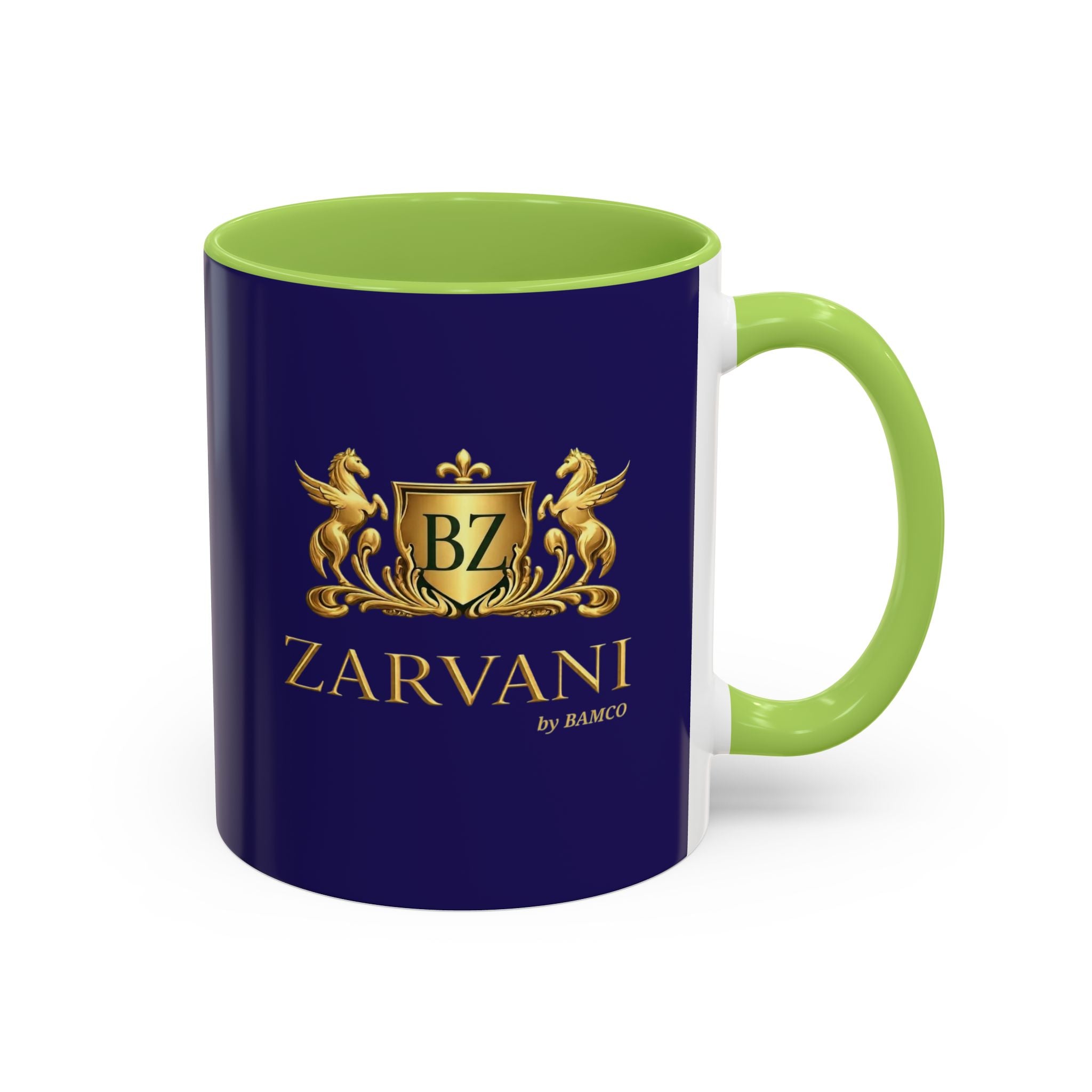Dark-Blue ZARVANI Coffee Mug (11, 15oz)