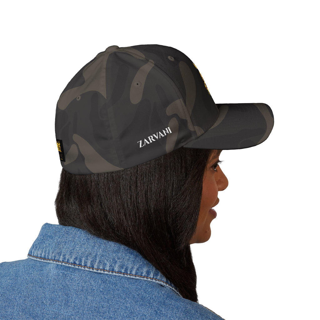 BAMCO ZARVANI Embroidered Cap — Gold Zarvani Closed-Back Hat