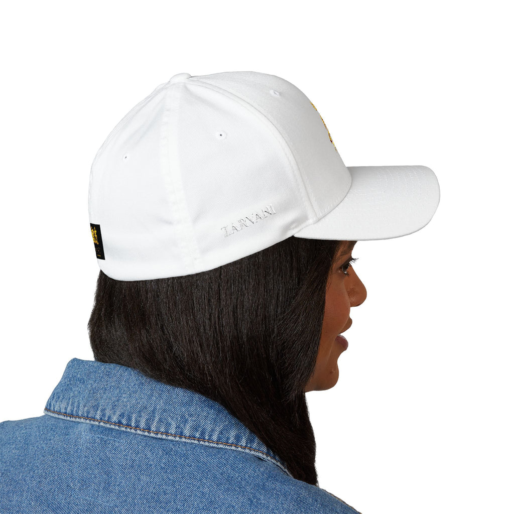BAMCO ZARVANI Embroidered Cap — Gold Zarvani Closed-Back Hat