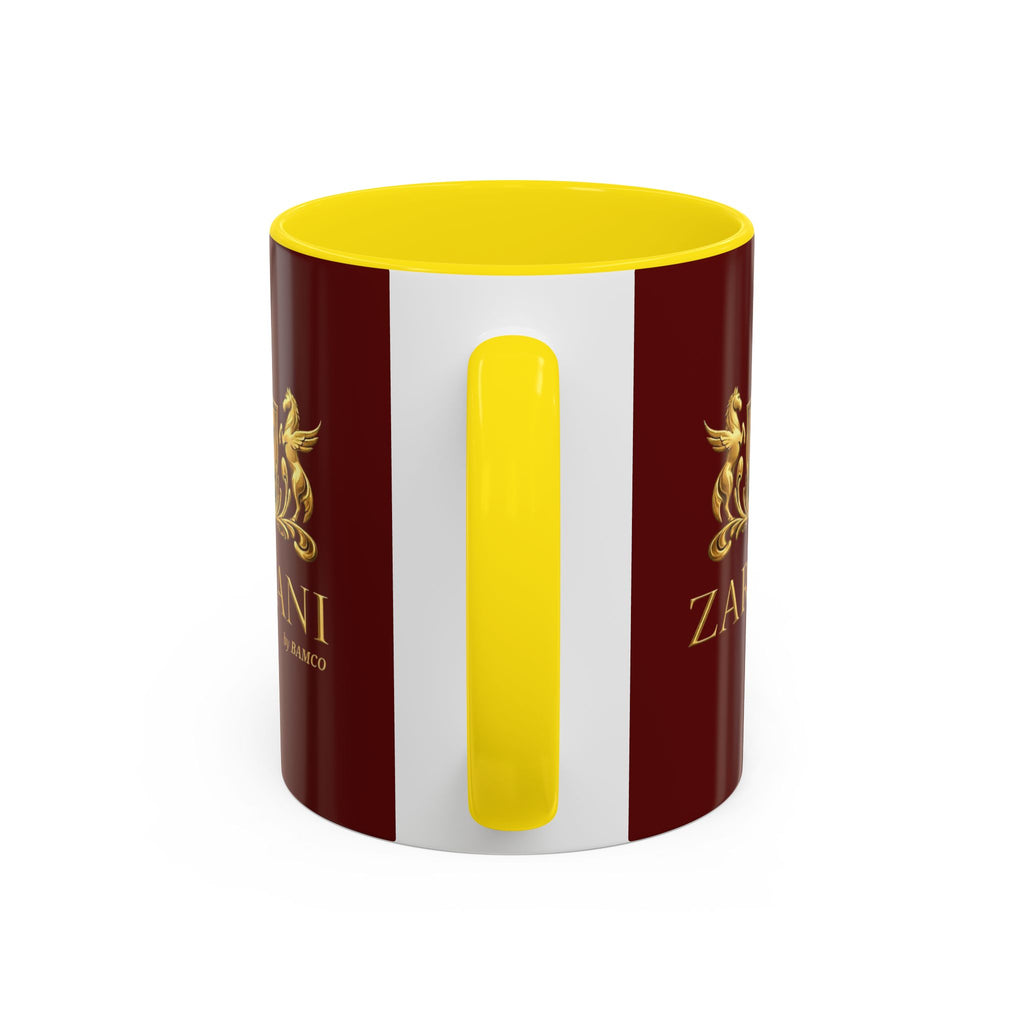 Dark-RED ZARVANI Coffee Mug (11, 15oz)