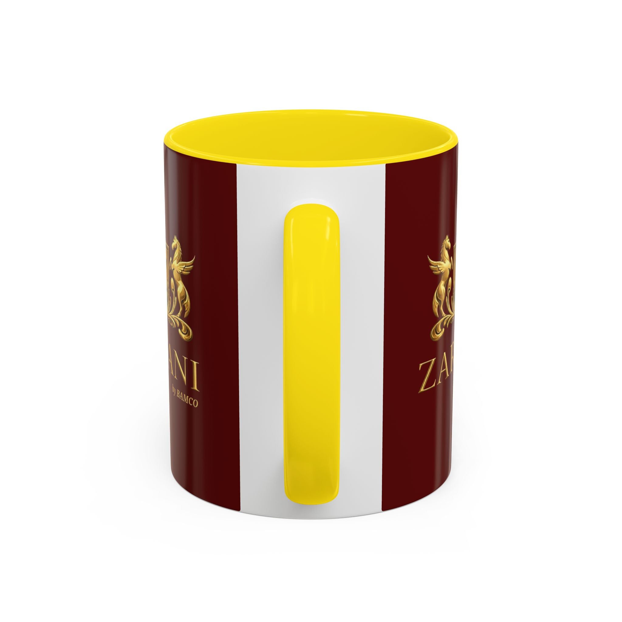 Dark-RED ZARVANI Coffee Mug (11, 15oz)