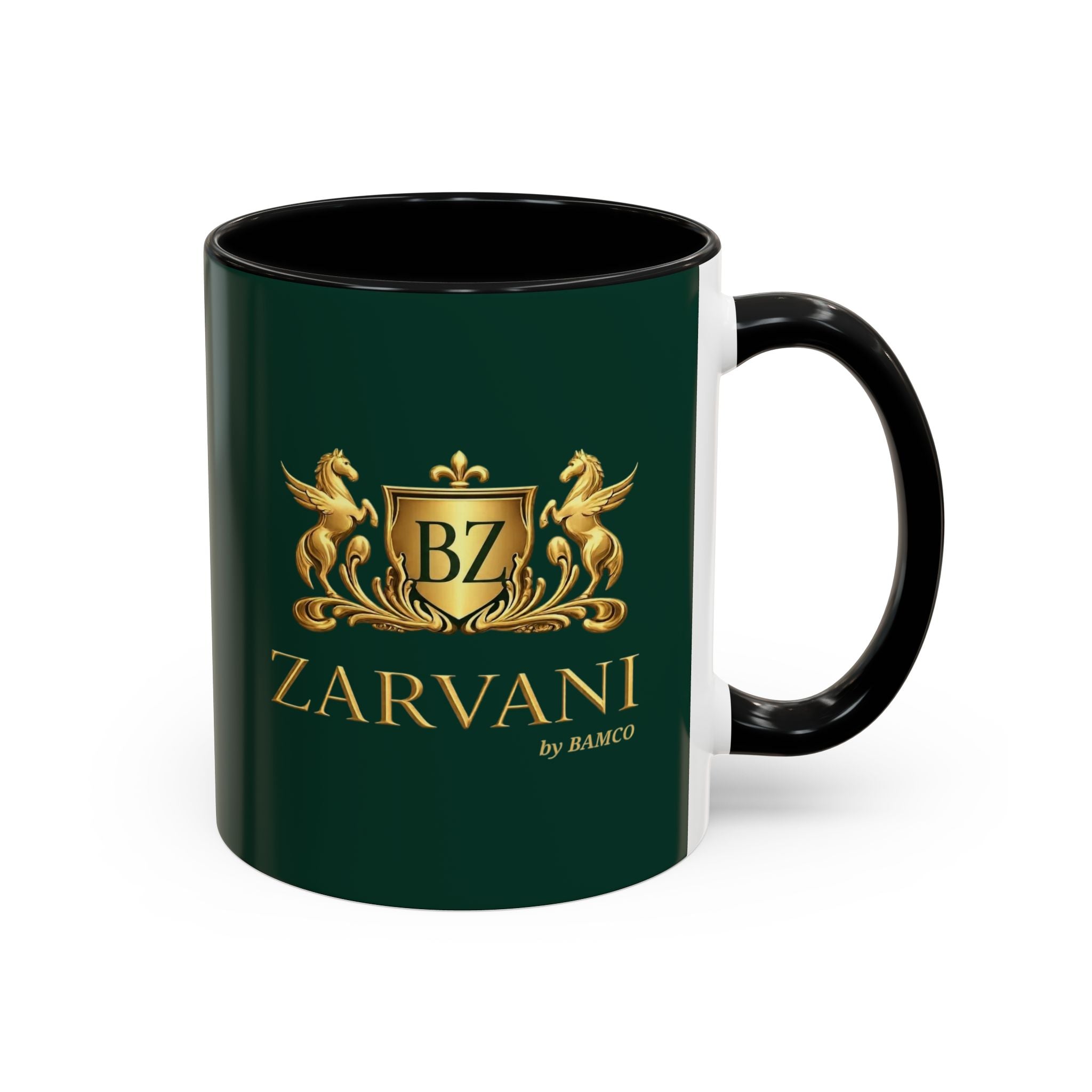 DARK-GREEN ZARVANI Coffee Mug (11, 15oz)