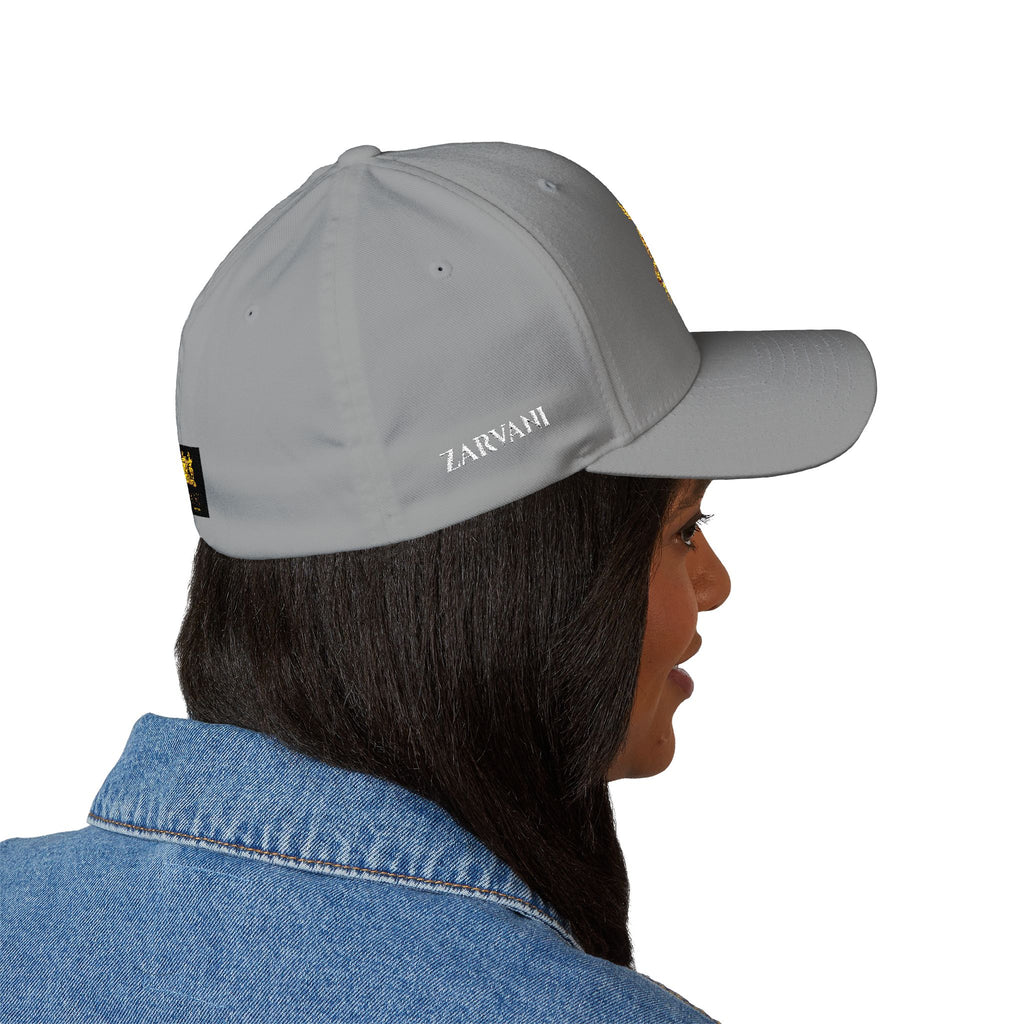 BAMCO ZARVANI Embroidered Cap — Gold Zarvani Closed-Back Hat