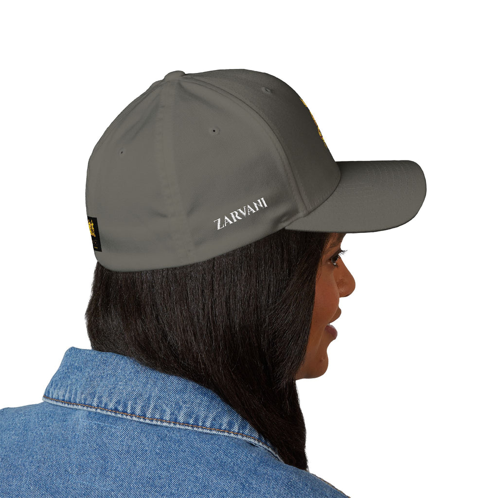 BAMCO ZARVANI Embroidered Cap — Gold Zarvani Closed-Back Hat