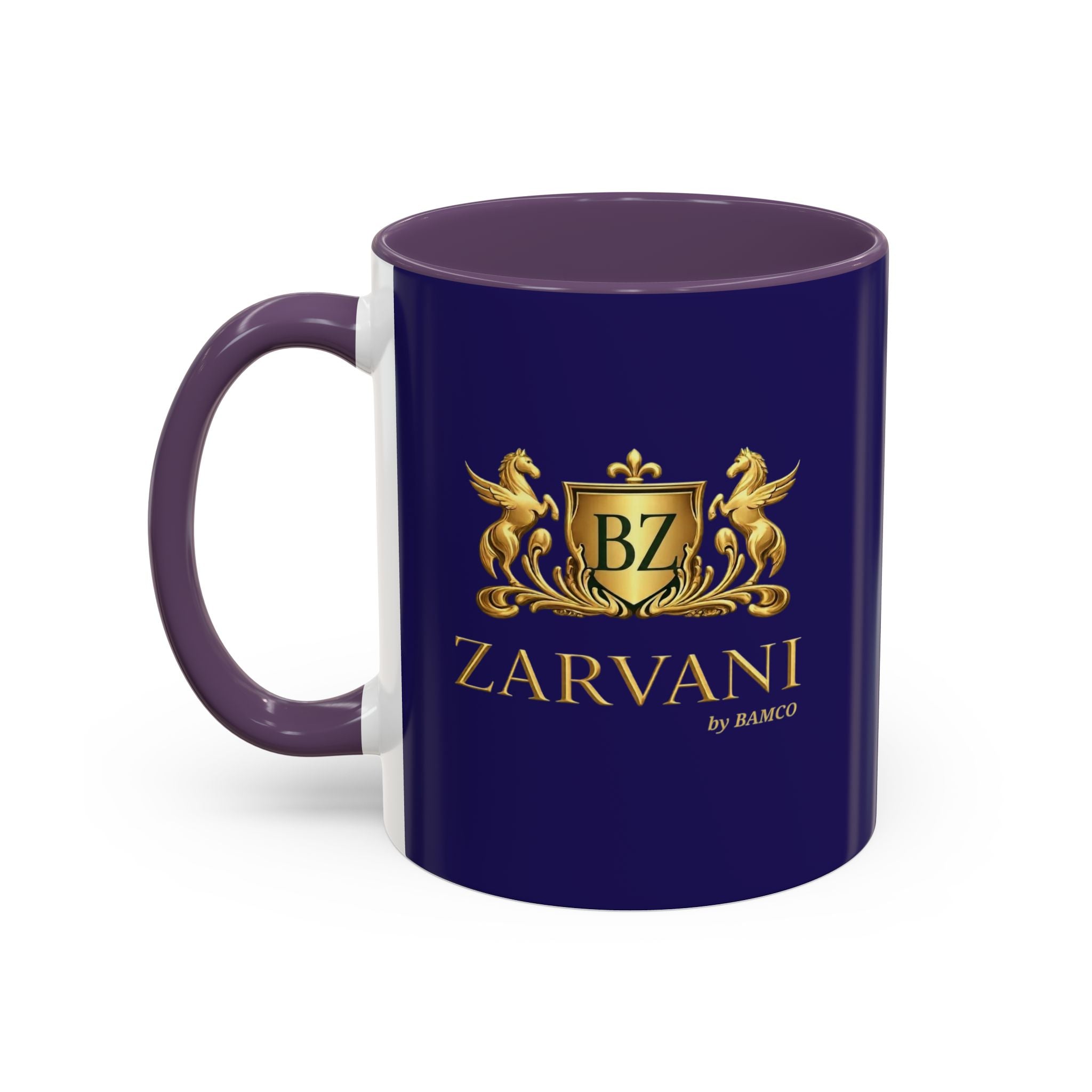 Dark-Blue ZARVANI Coffee Mug (11, 15oz)
