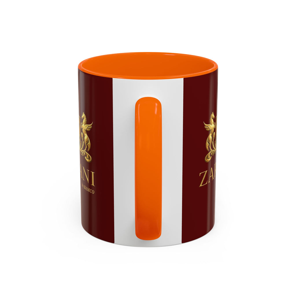Dark-RED ZARVANI Coffee Mug (11, 15oz)