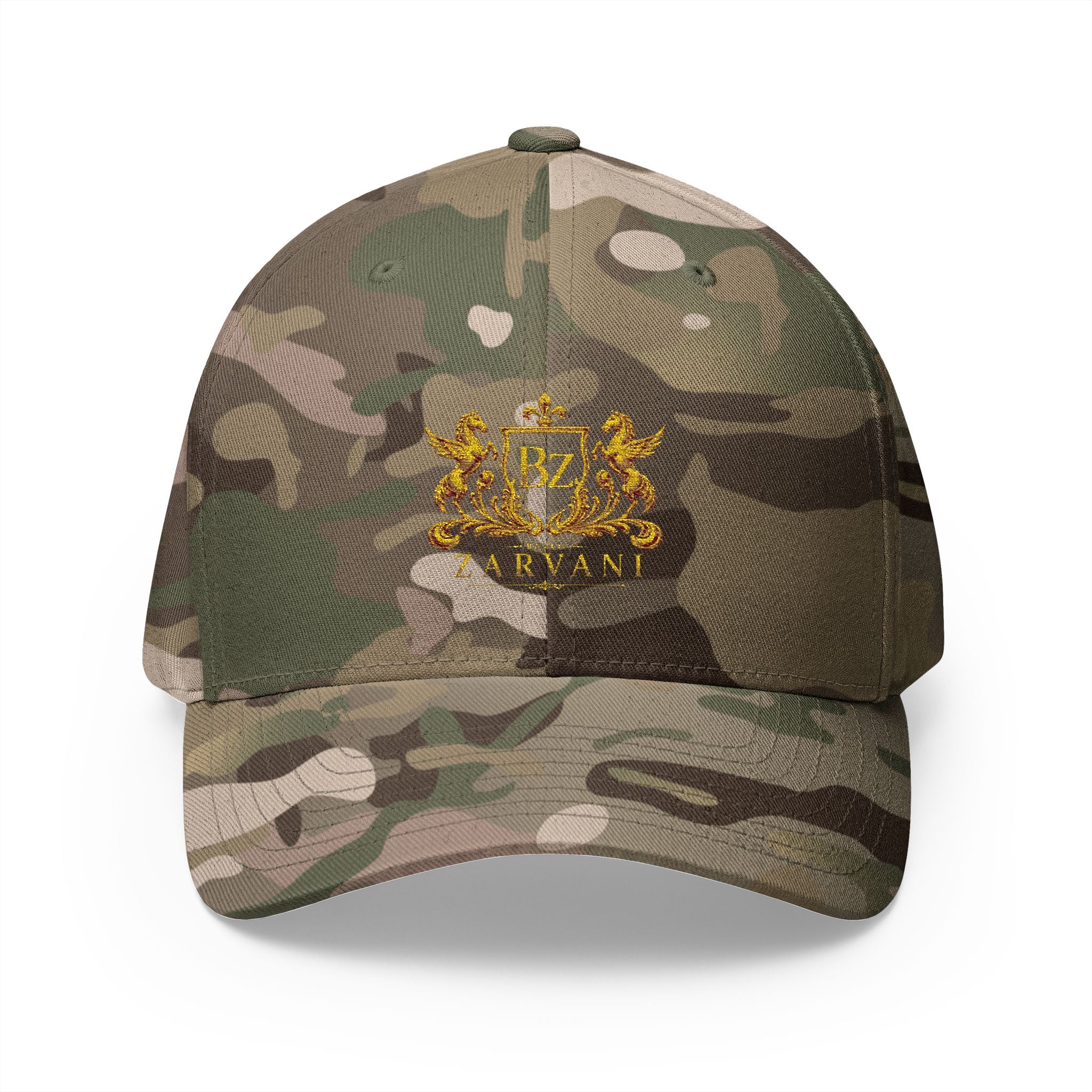 BAMCO ZARVANI Embroidered Cap — Gold Zarvani Closed-Back Hat