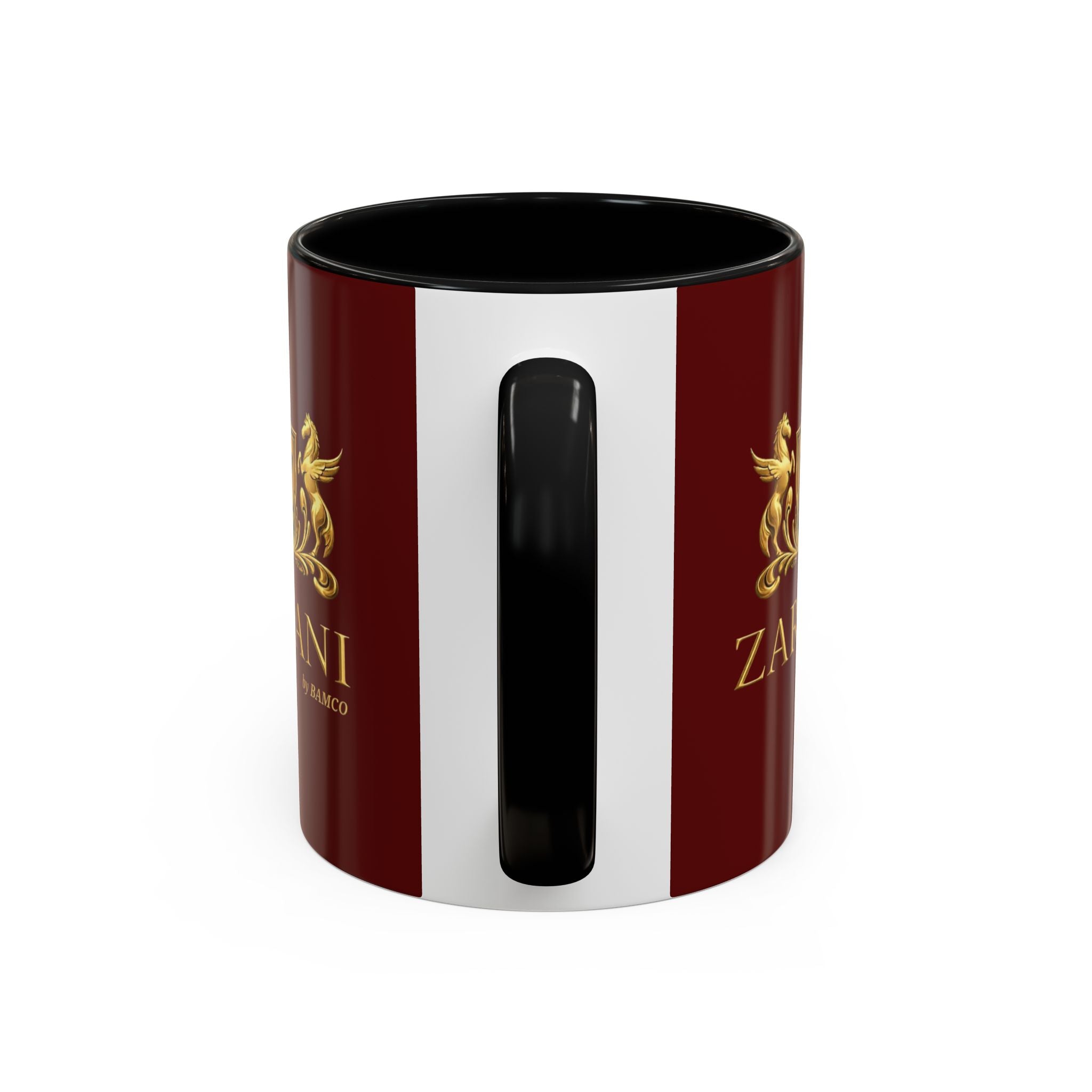 Dark-RED ZARVANI Coffee Mug (11, 15oz)