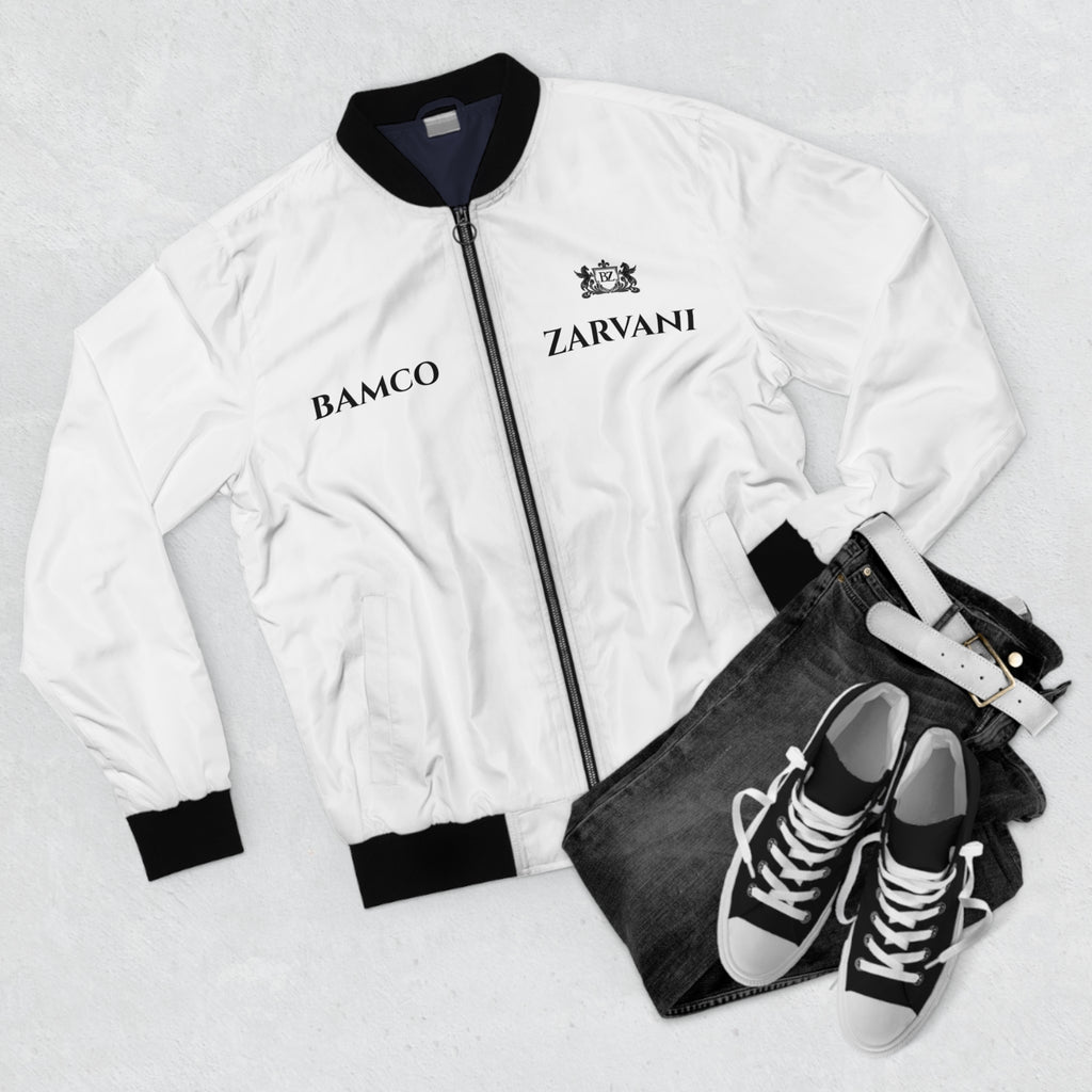 BAMCO ZARVANI WHITE Bomber Jacket