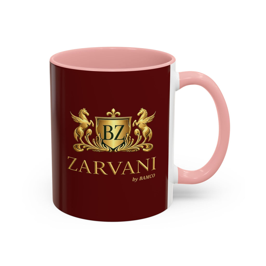 Dark-RED ZARVANI Coffee Mug (11, 15oz)