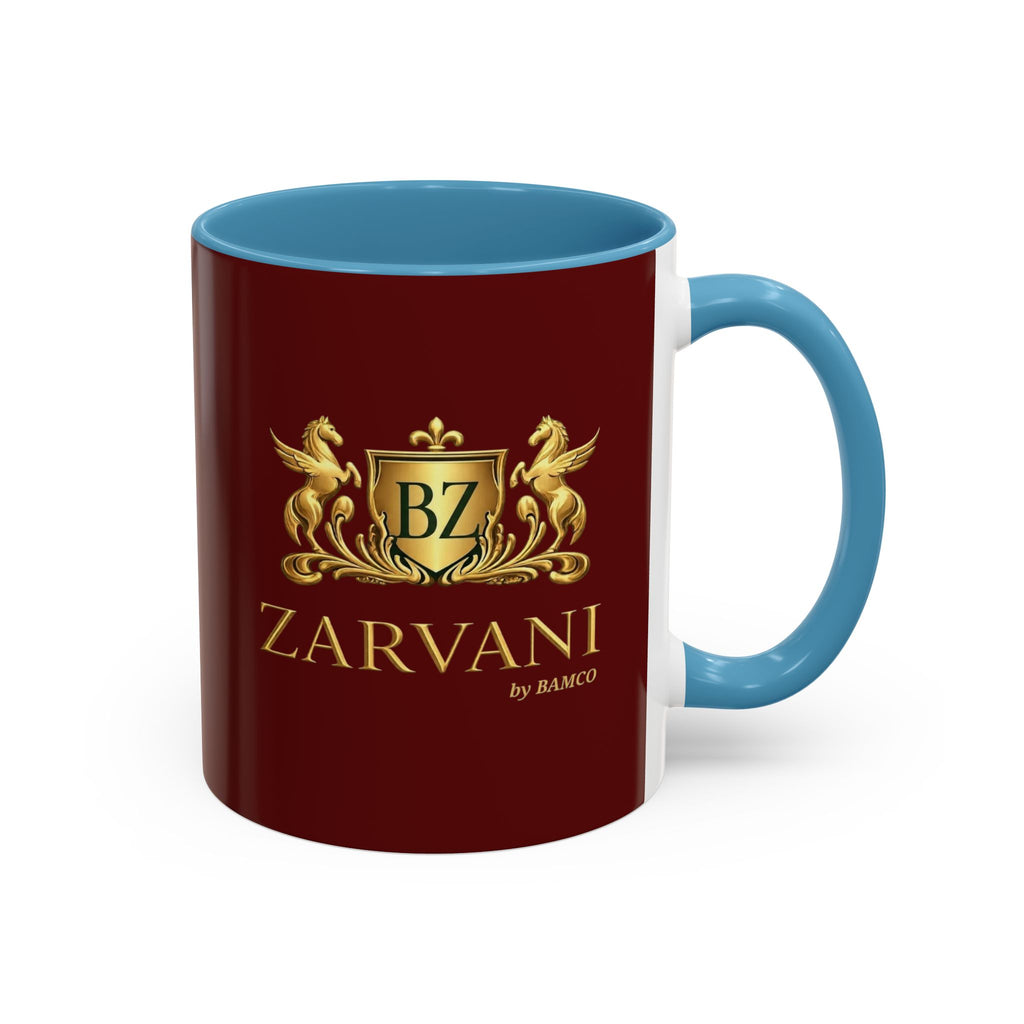 Dark-RED ZARVANI Coffee Mug (11, 15oz)