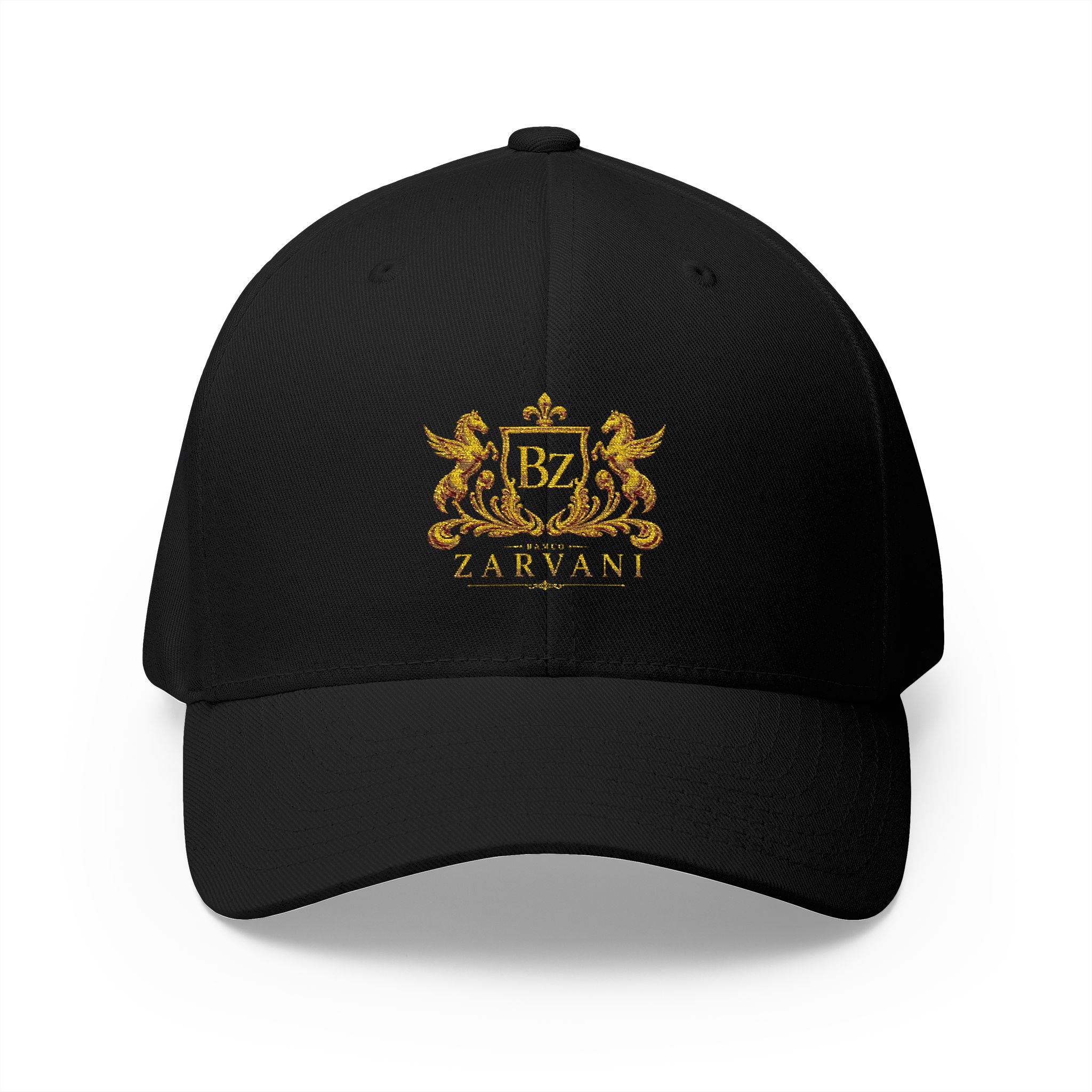 BAMCO ZARVANI Embroidered Cap — Gold Zarvani Closed-Back Hat