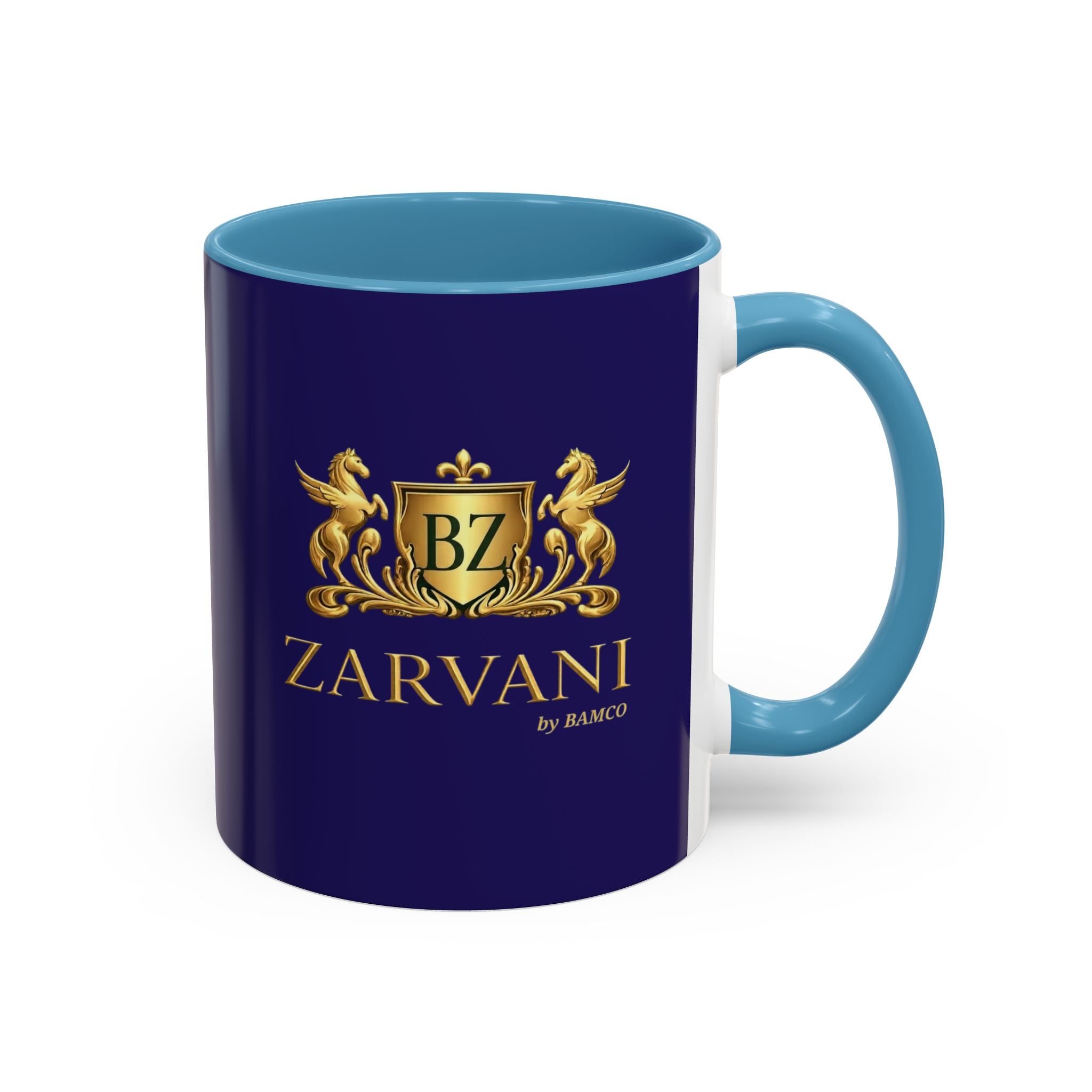 Dark-Blue ZARVANI Coffee Mug (11, 15oz)