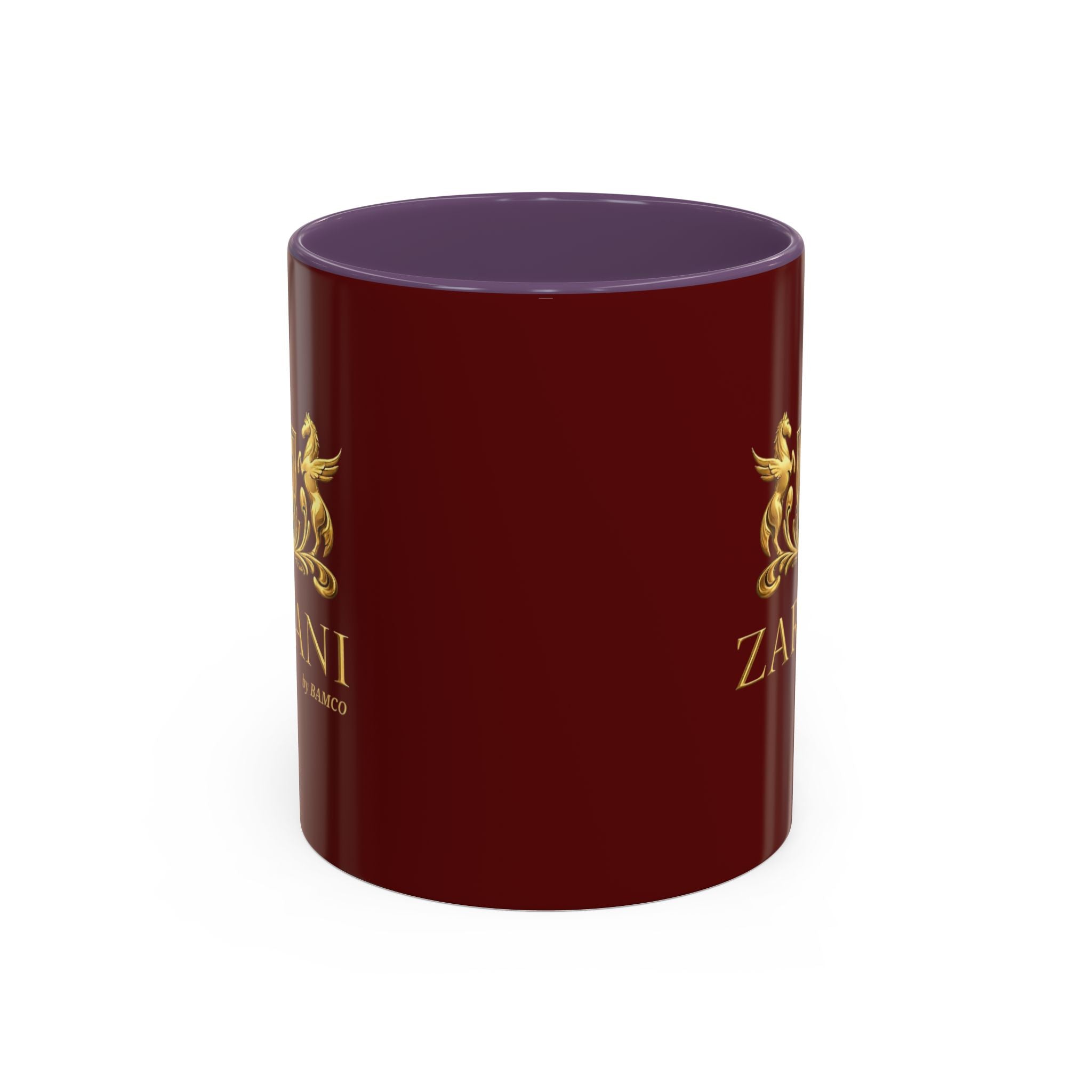 Dark-RED ZARVANI Coffee Mug (11, 15oz)