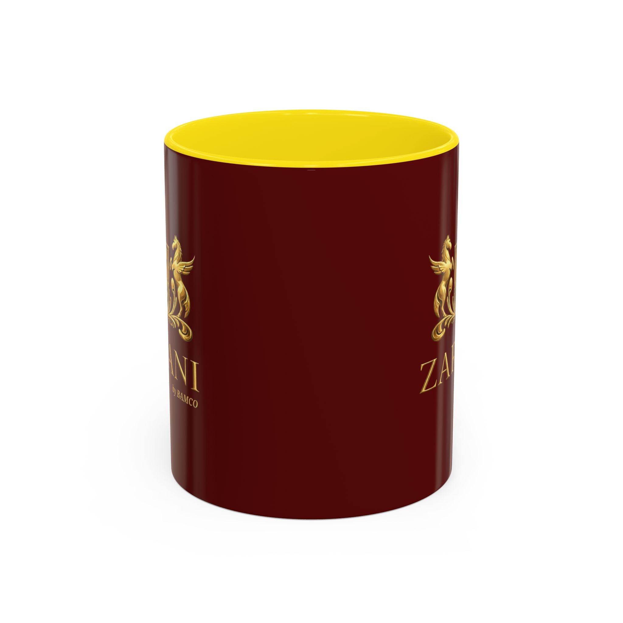 Dark-RED ZARVANI Coffee Mug (11, 15oz)