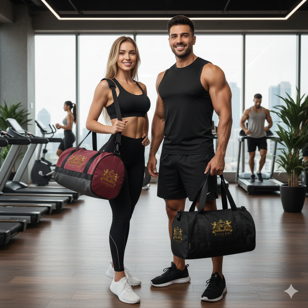 BAMCO ZARVANI Glorious Dark-pink gym bag